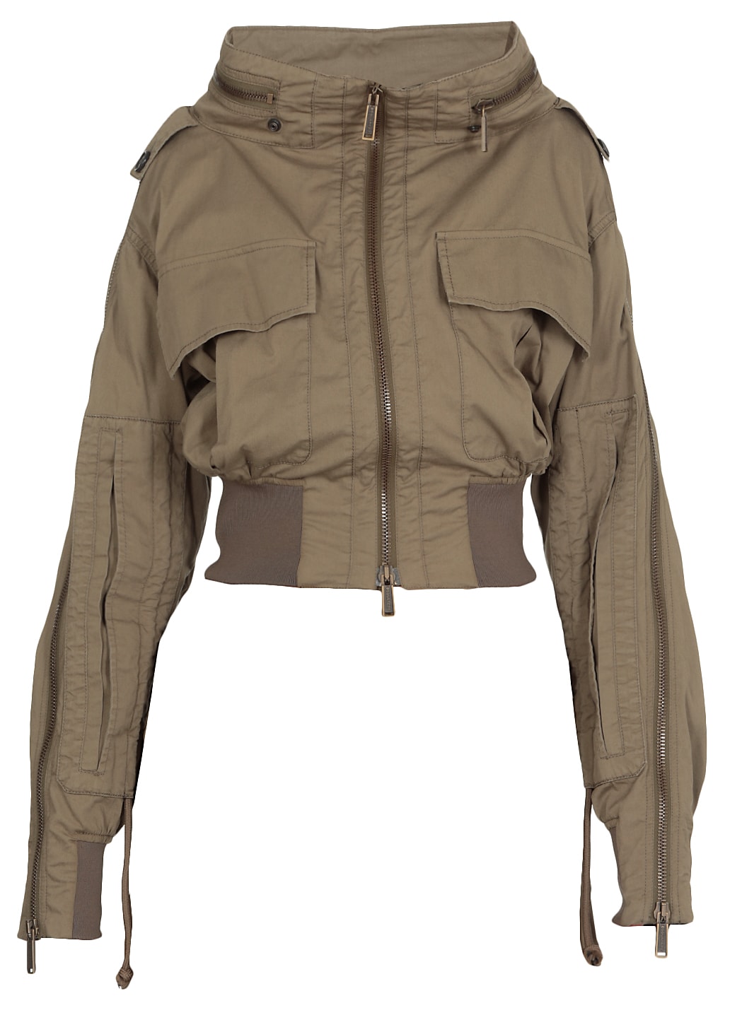 Dsquared2 Asymmetric Cotton Jacket