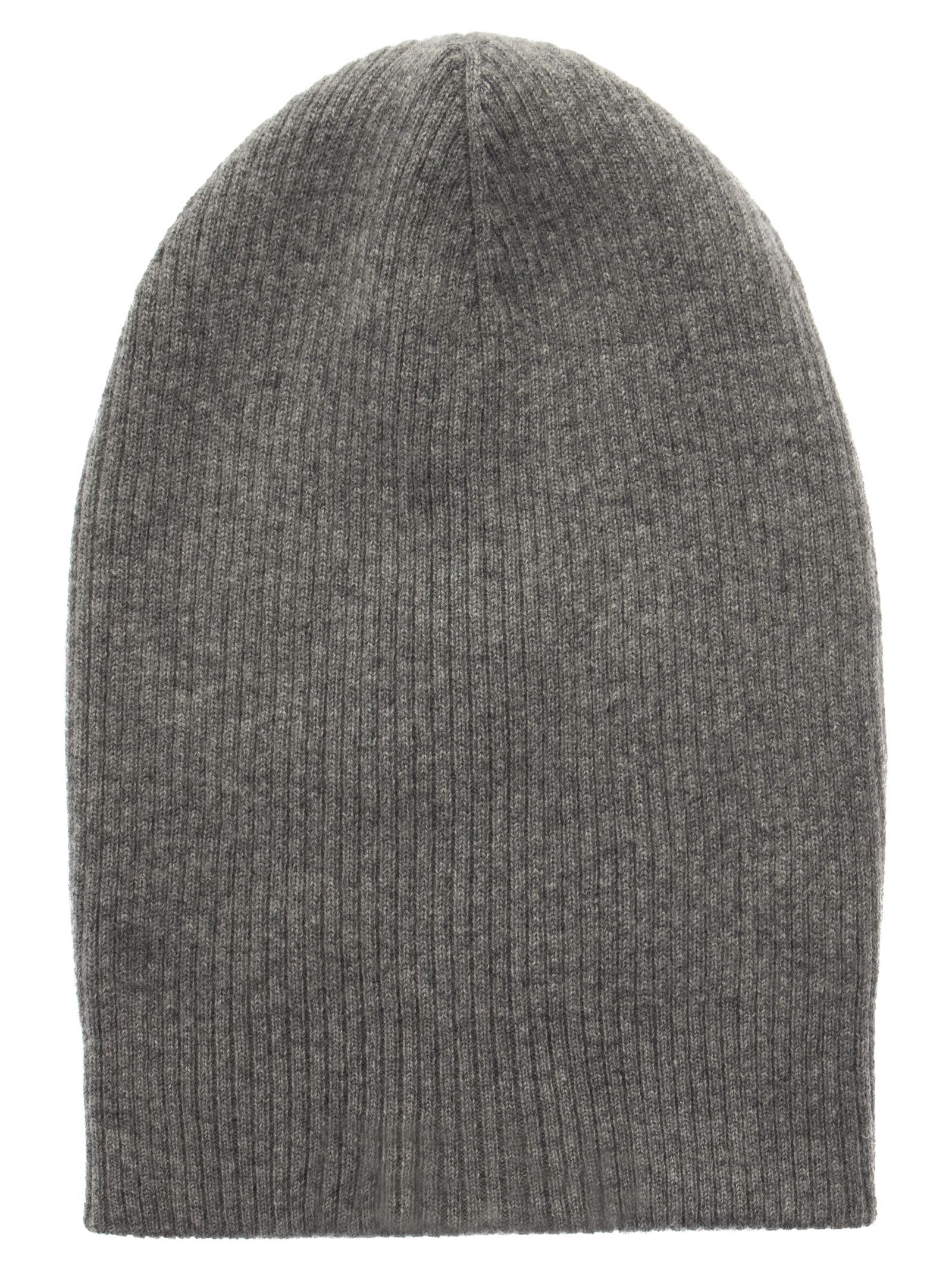 Brunello Cucinelli Cashmere Double Knit Ribbed Beanie