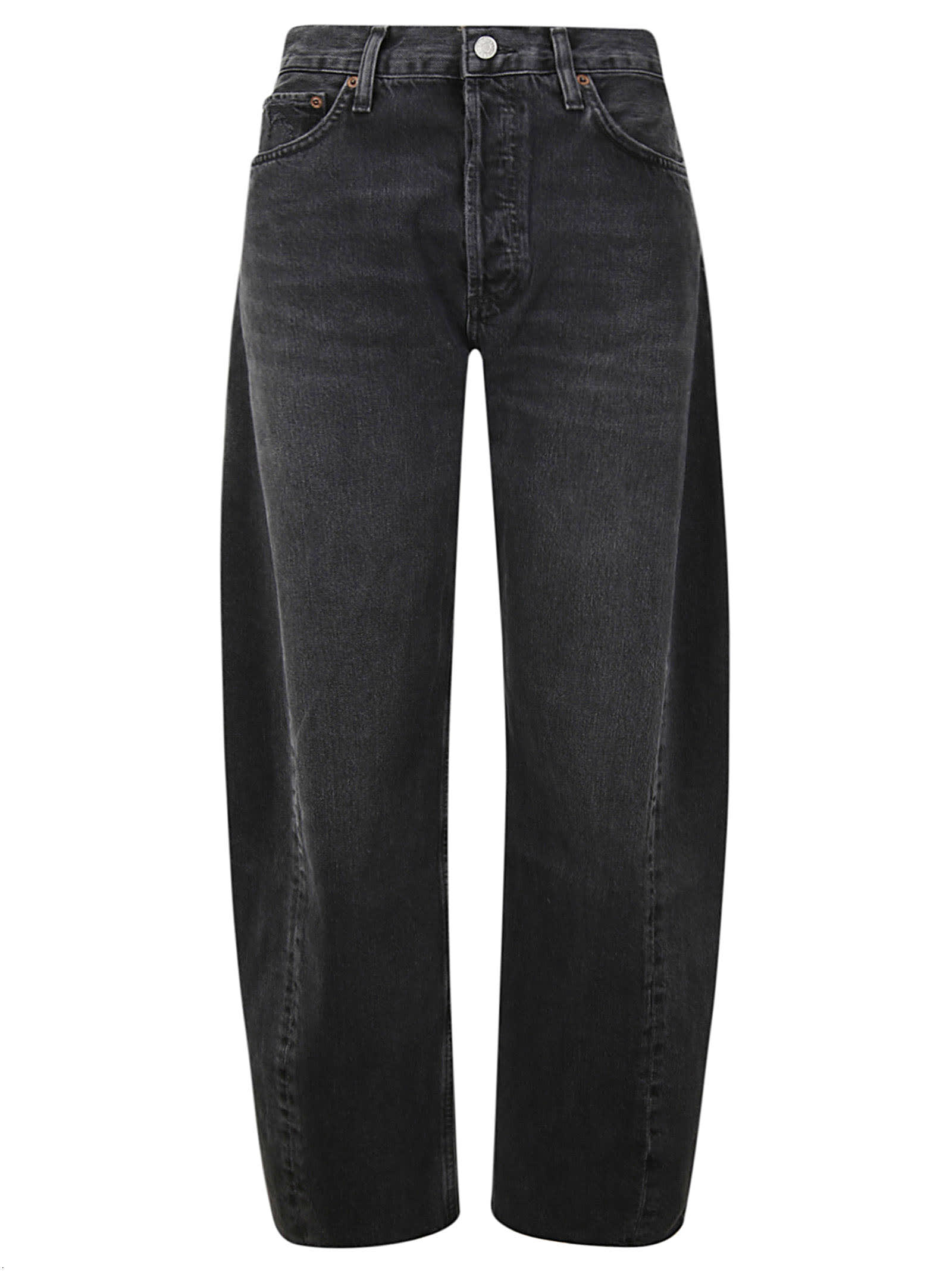 Shop Agolde Luna Pieced Jean In Possess