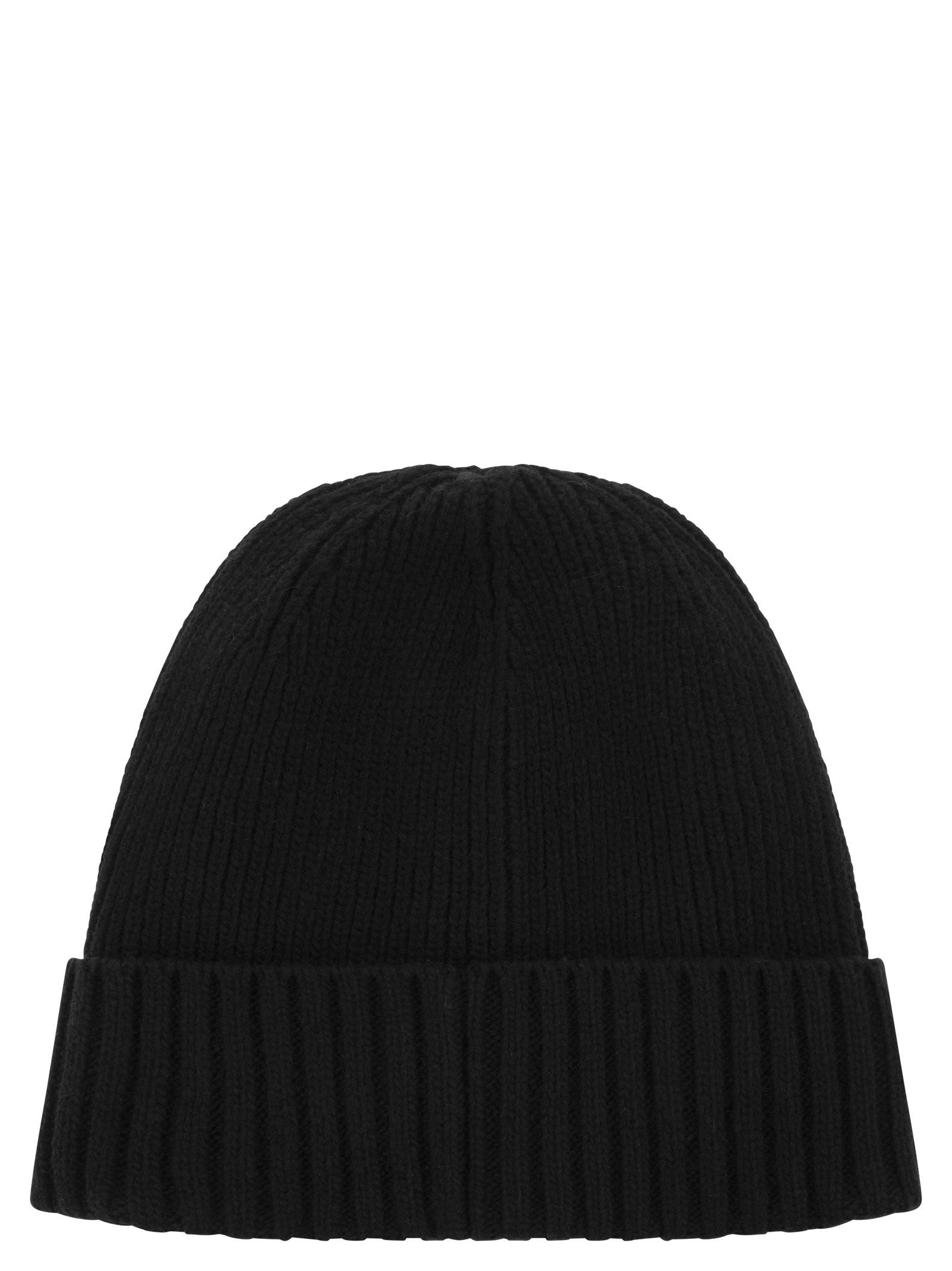 Barbour Carlton Wool Cap In Black