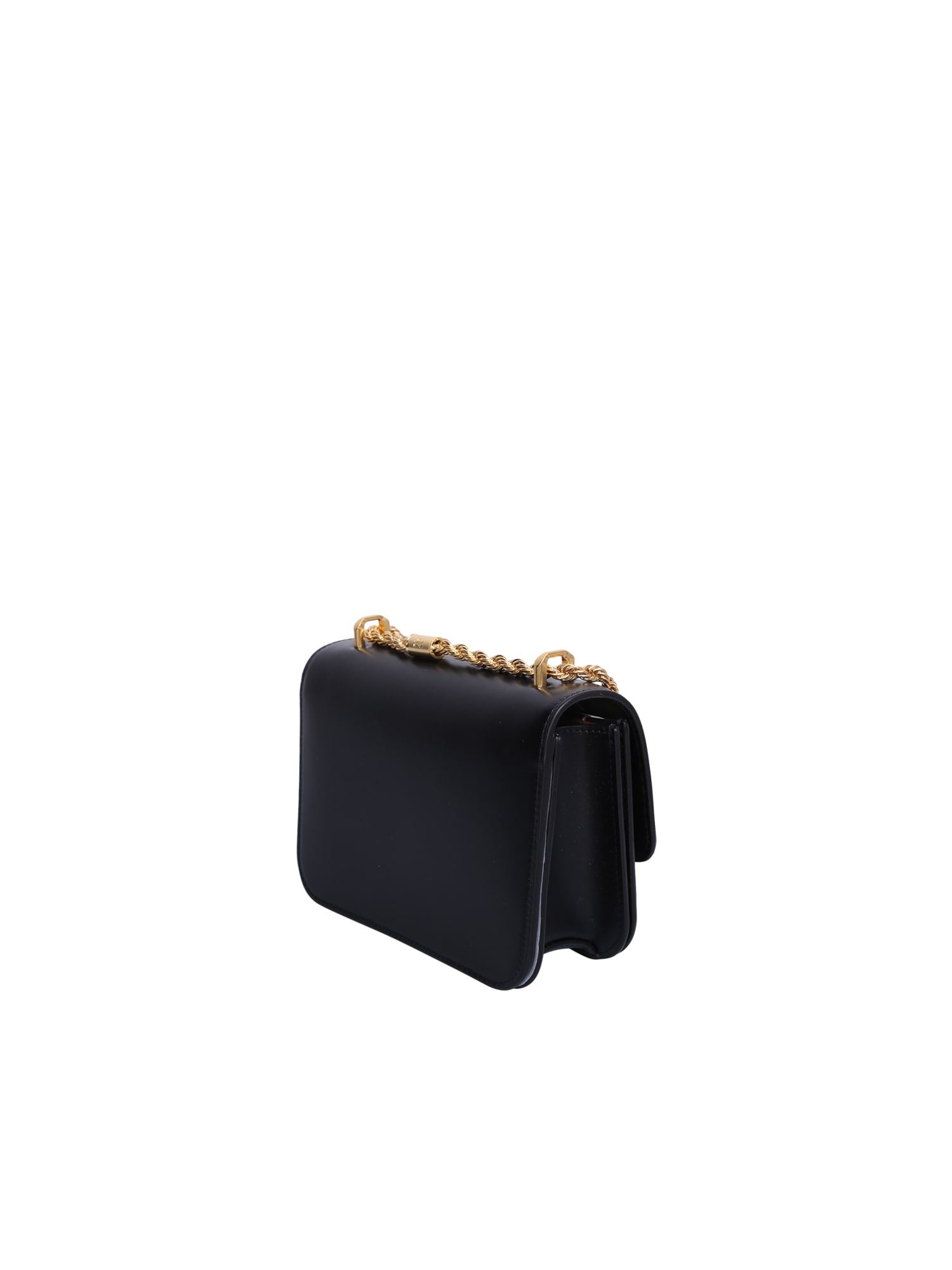 Shop Tory Burch Eleanor Shoulder Bag In Black