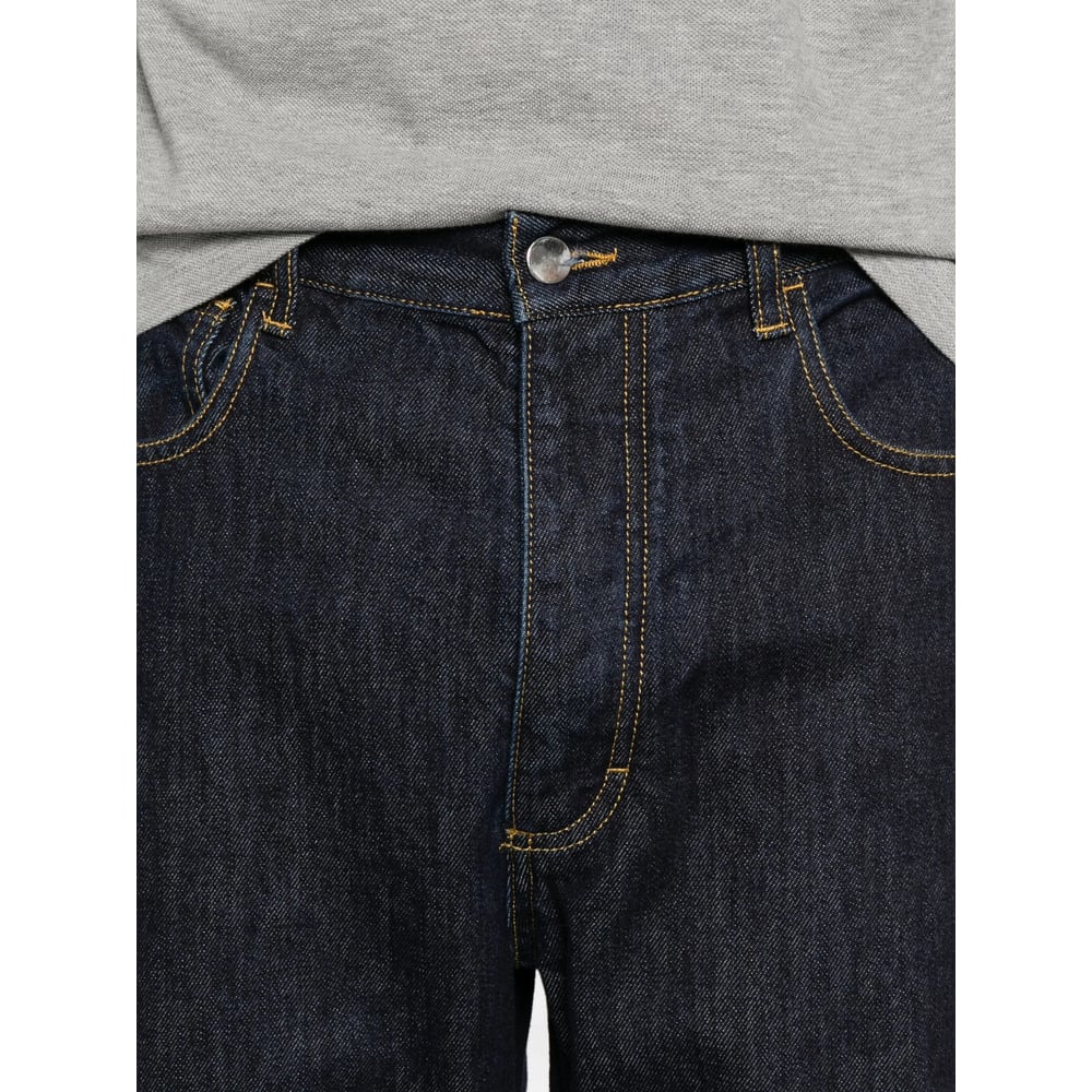 Costumein Button-fly Five-pocket Jeans In Blue