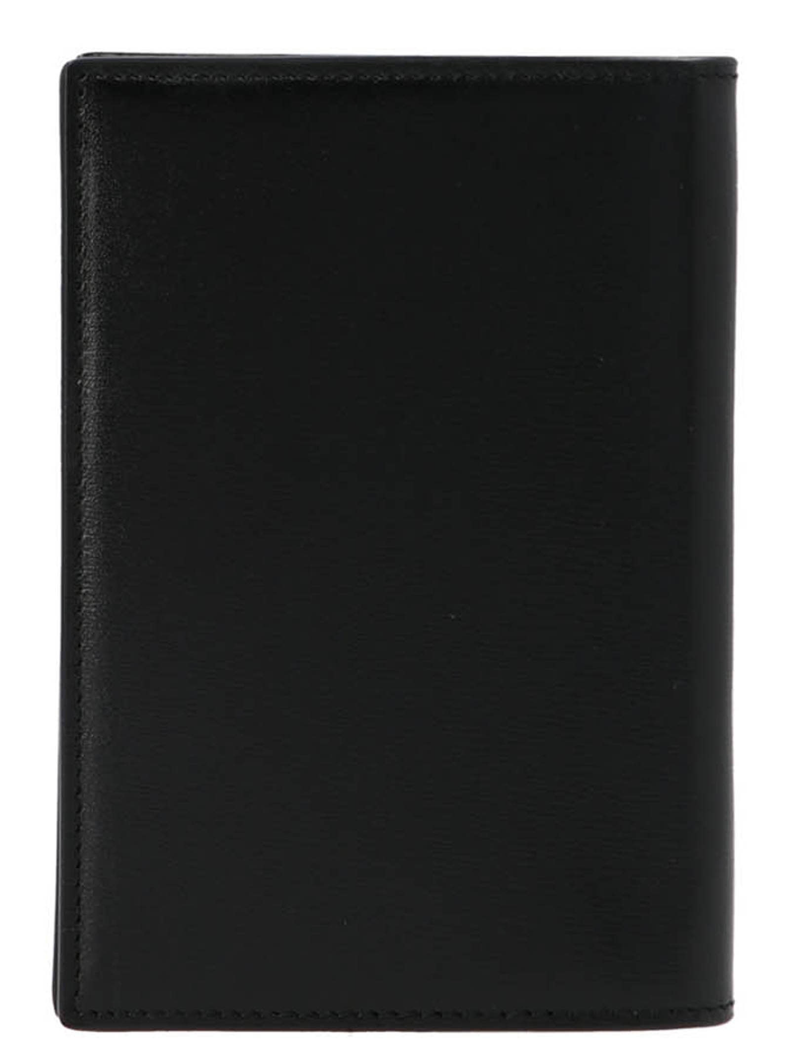 Saint Laurent Monogram Travel Document Holder In Black