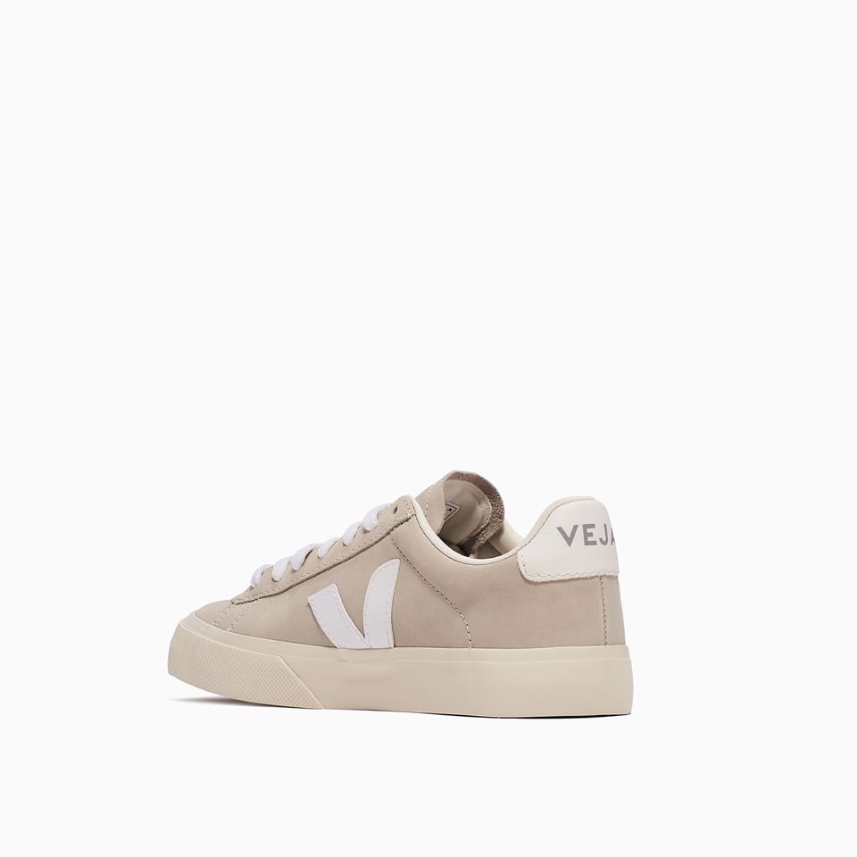 Shop Veja Campo Sneakers Cp0502485 In White Matcha