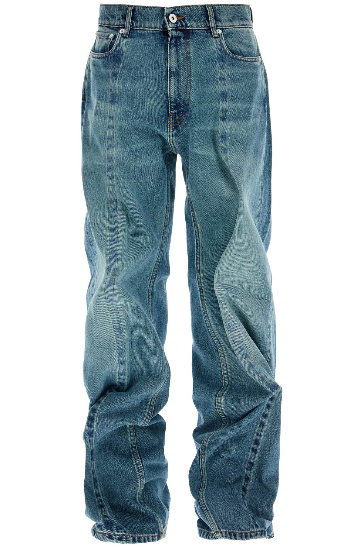 Shop Y/project Evergreen Wire Jeans For In Evergreen Vintage Blue (blue)