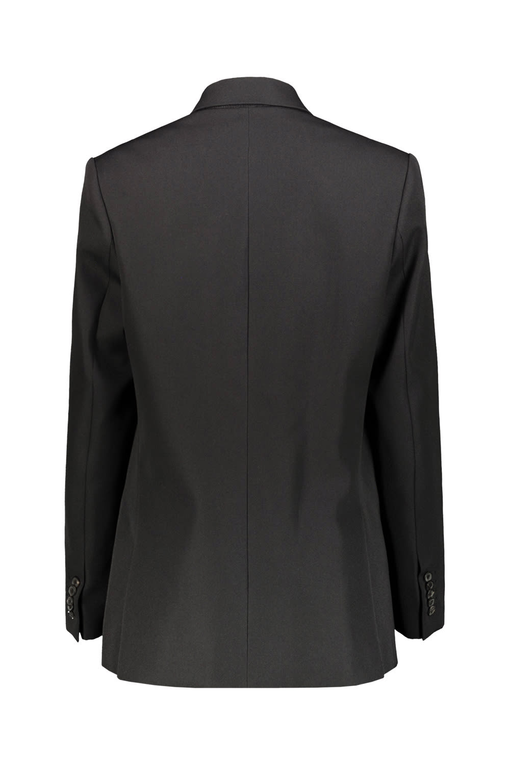 Wardrobe.nyc Double Brested Blazer In Black