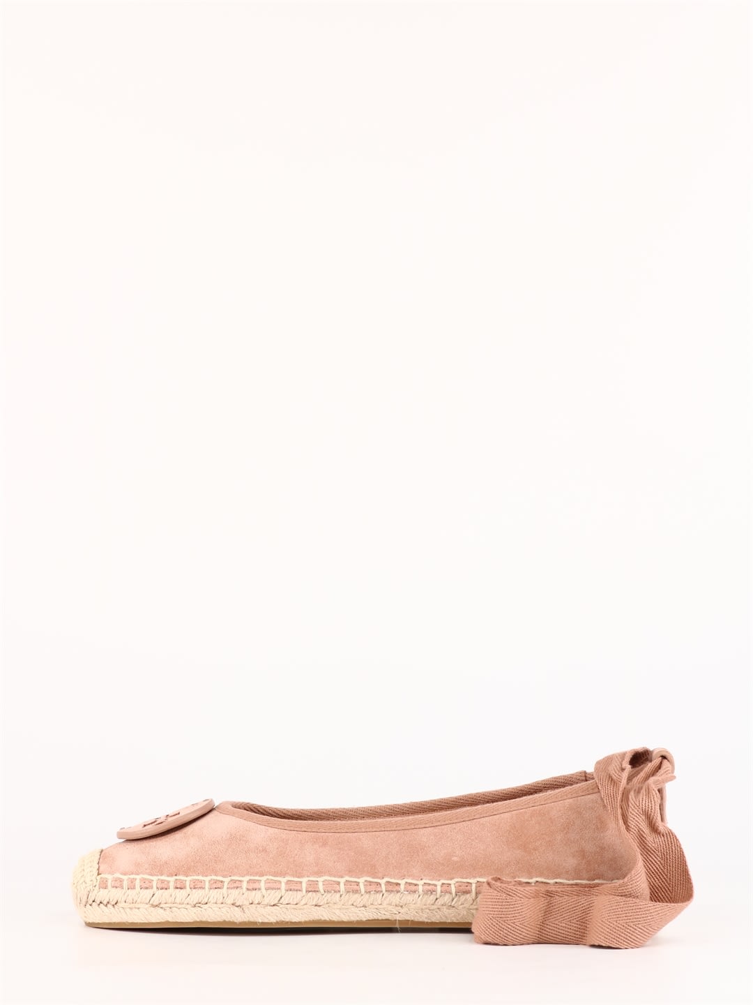Buy Tory Burch Minnie Ballet Espadrillas Pink online, shop Tory Burch shoes with free shipping