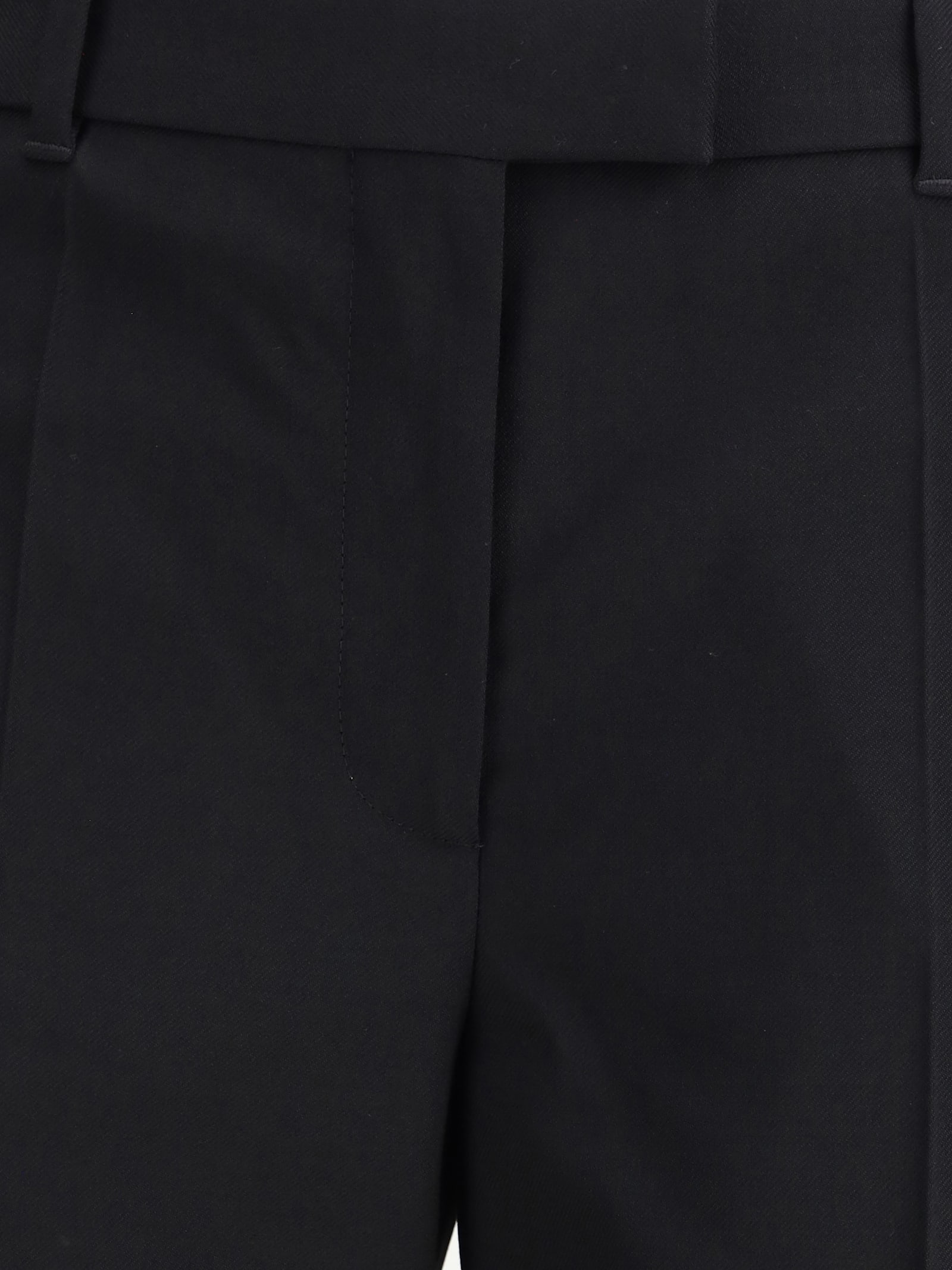 Alexander Mcqueen Pressed-crease Trousers
