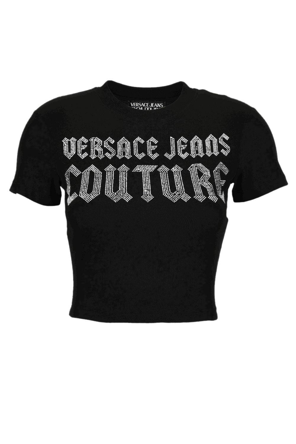 Shop Versace Jeans Couture T-shirt In Black