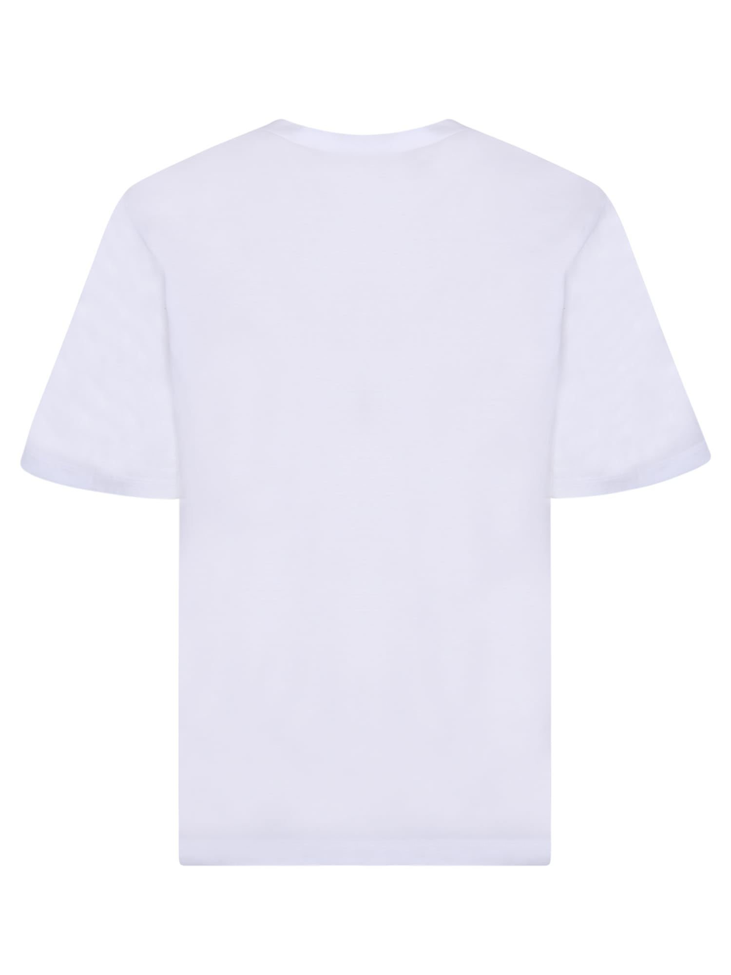 Dsquared2 Shiny Icon East Tee Cotton T-shirt In White | ModeSens