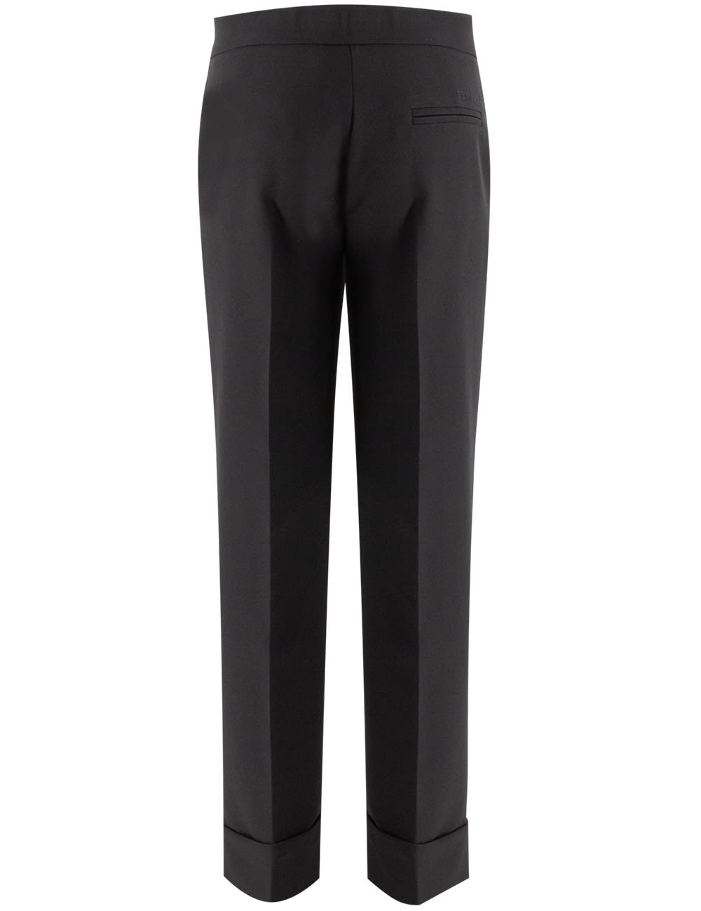 Shop Ermanno Firenze Trousers In Nero