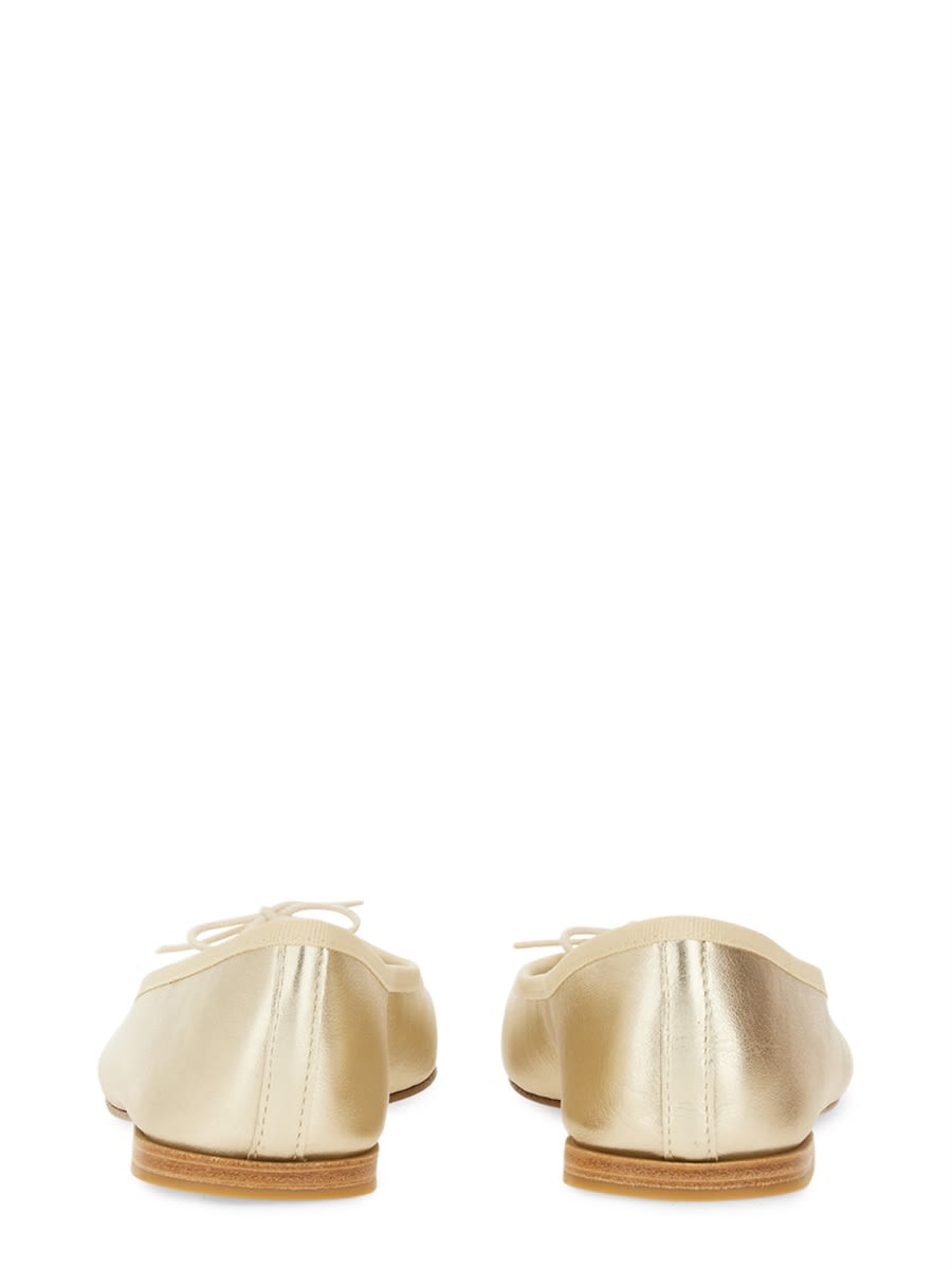 Shop Repetto Dancer Cendrillon In Gold