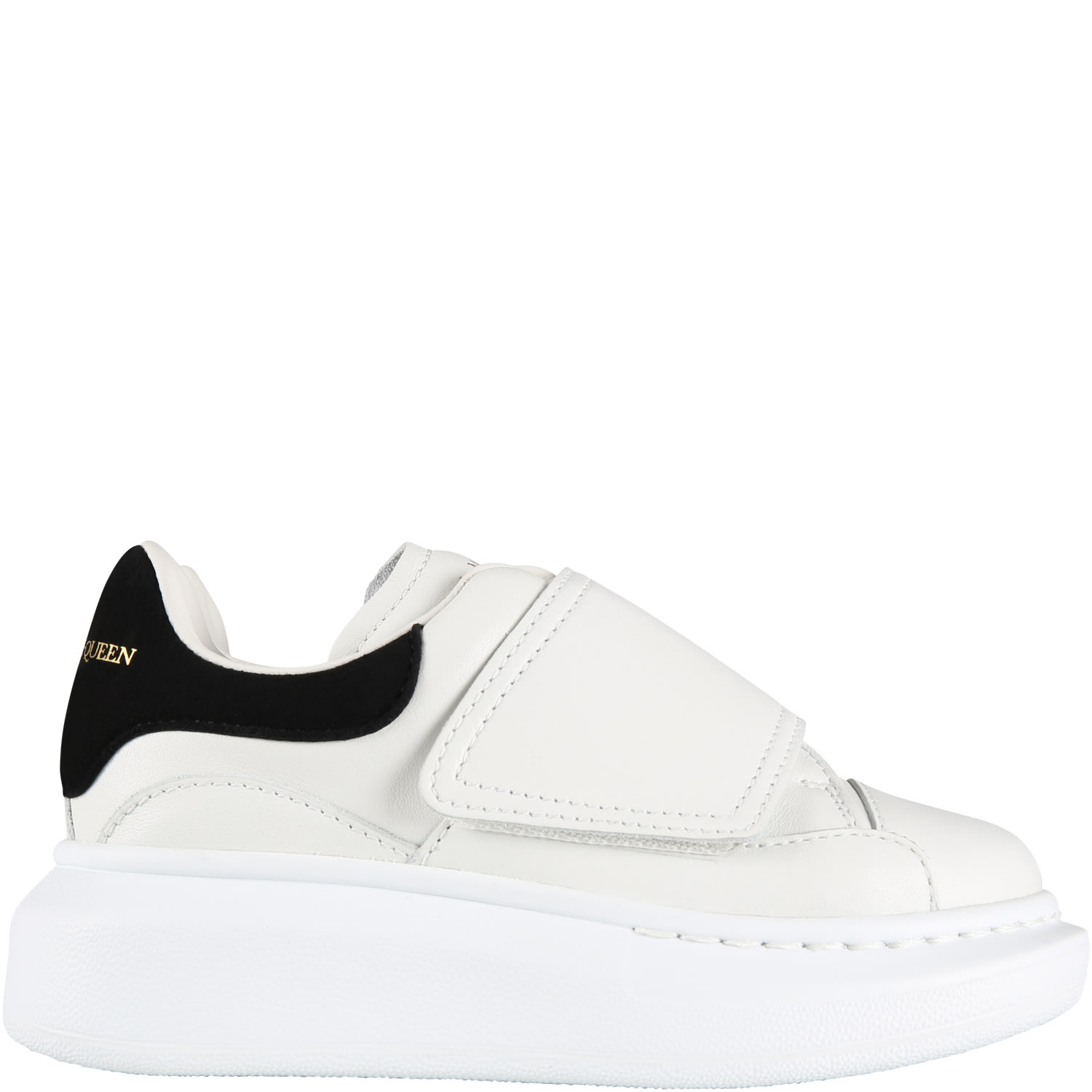 Alexander McQueen Touch-strap Extended Sole Sneakers