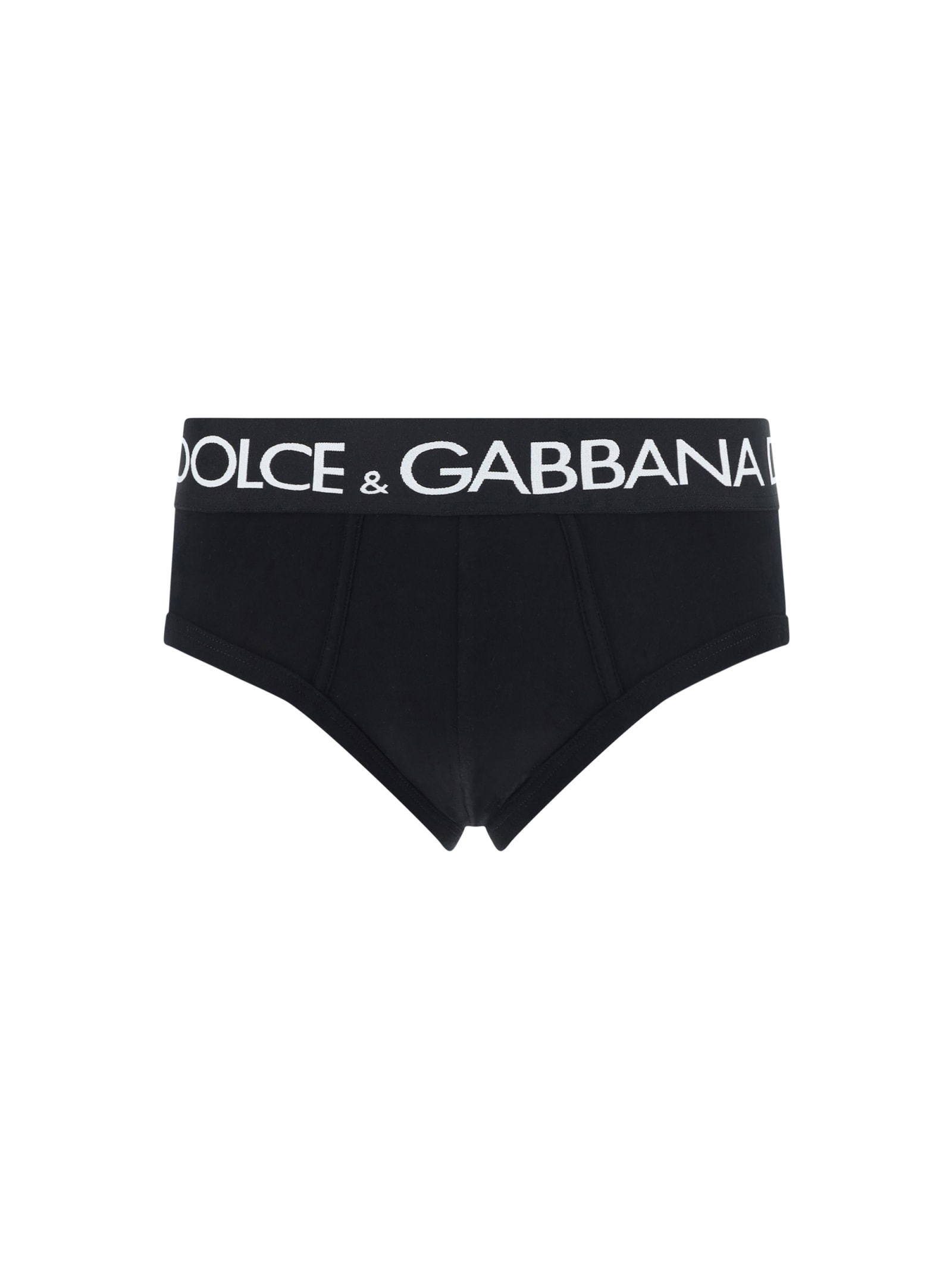 Shop Dolce & Gabbana Underwear Briefs In Nero