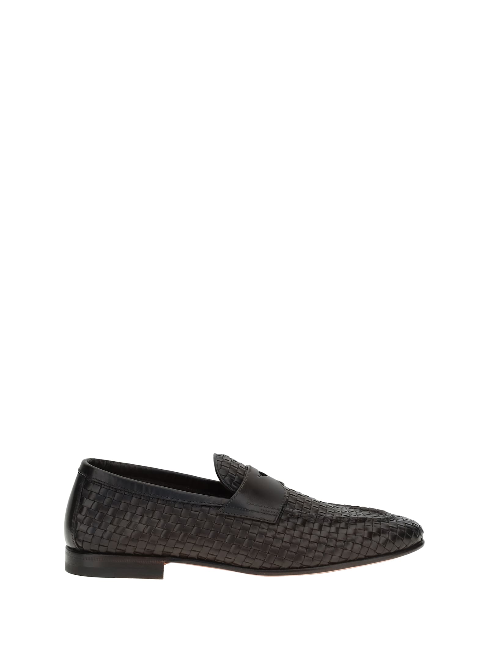 Santoni Penny Loafers
