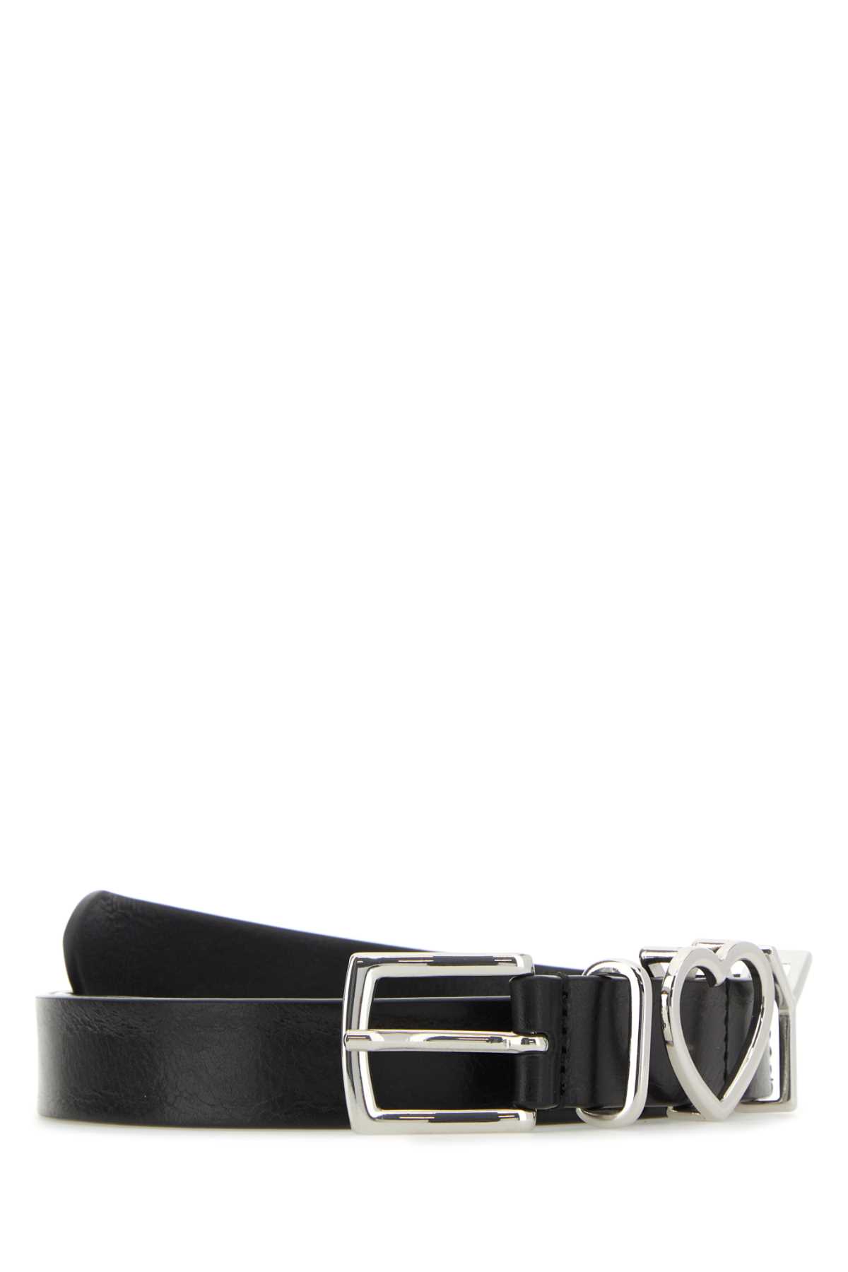 Y/project Black Leather Belt