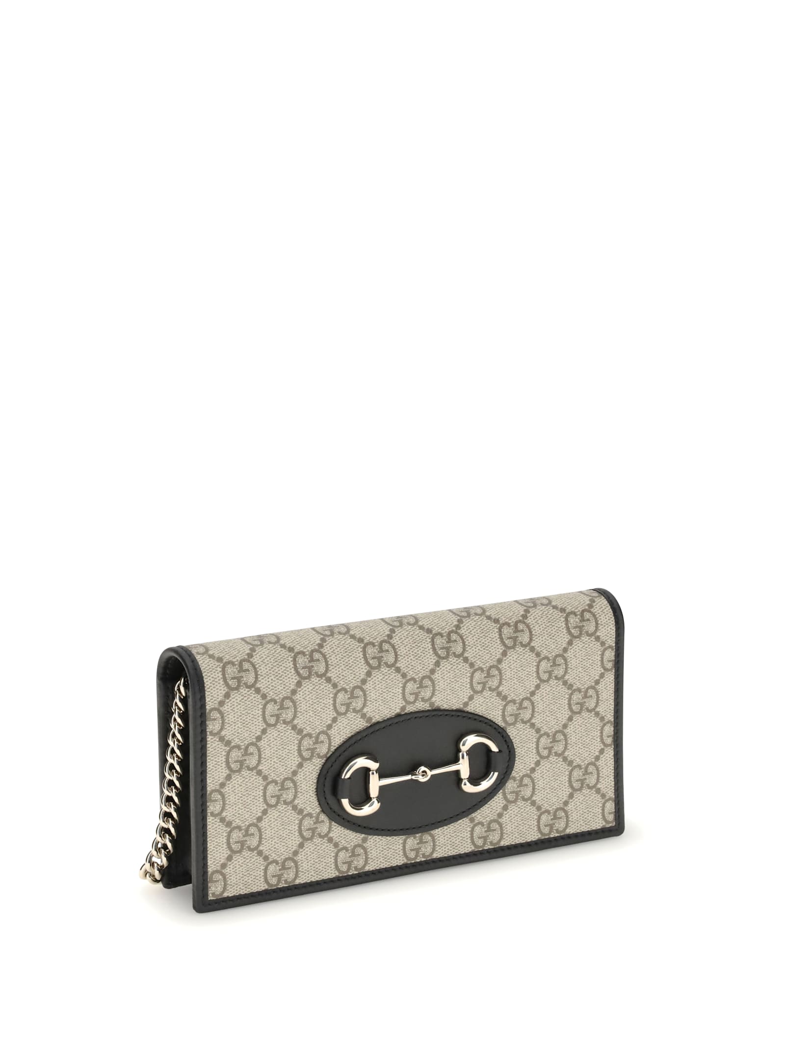 Gucci Horsebit Wallet In Gray