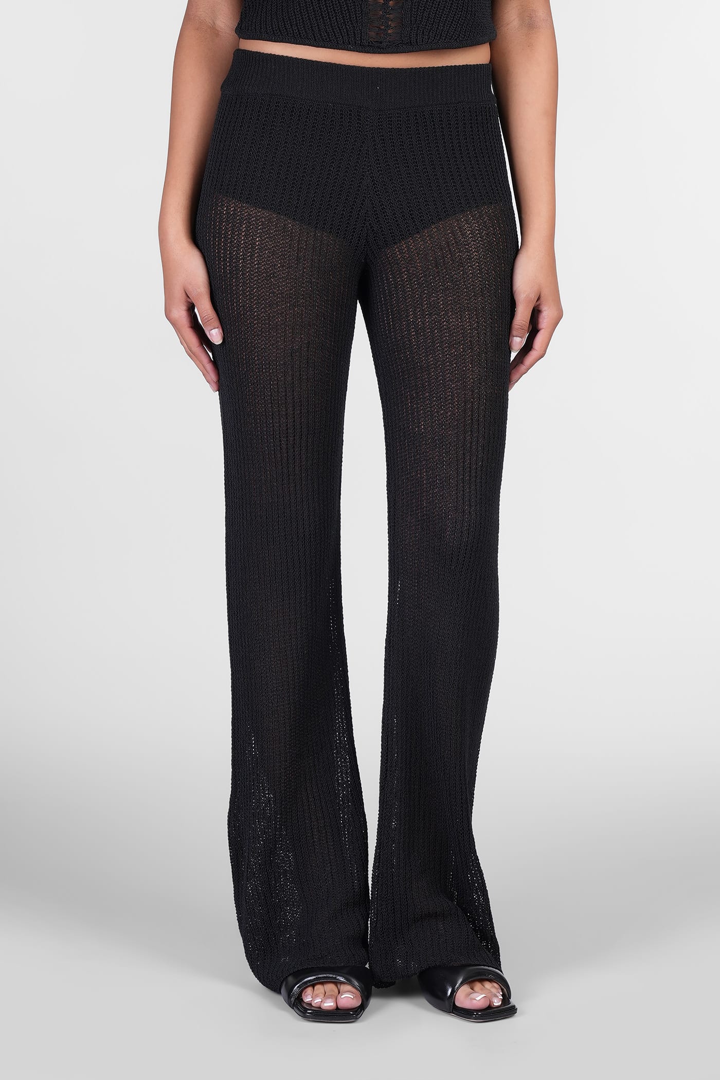 Paula Pants In Black Cotton