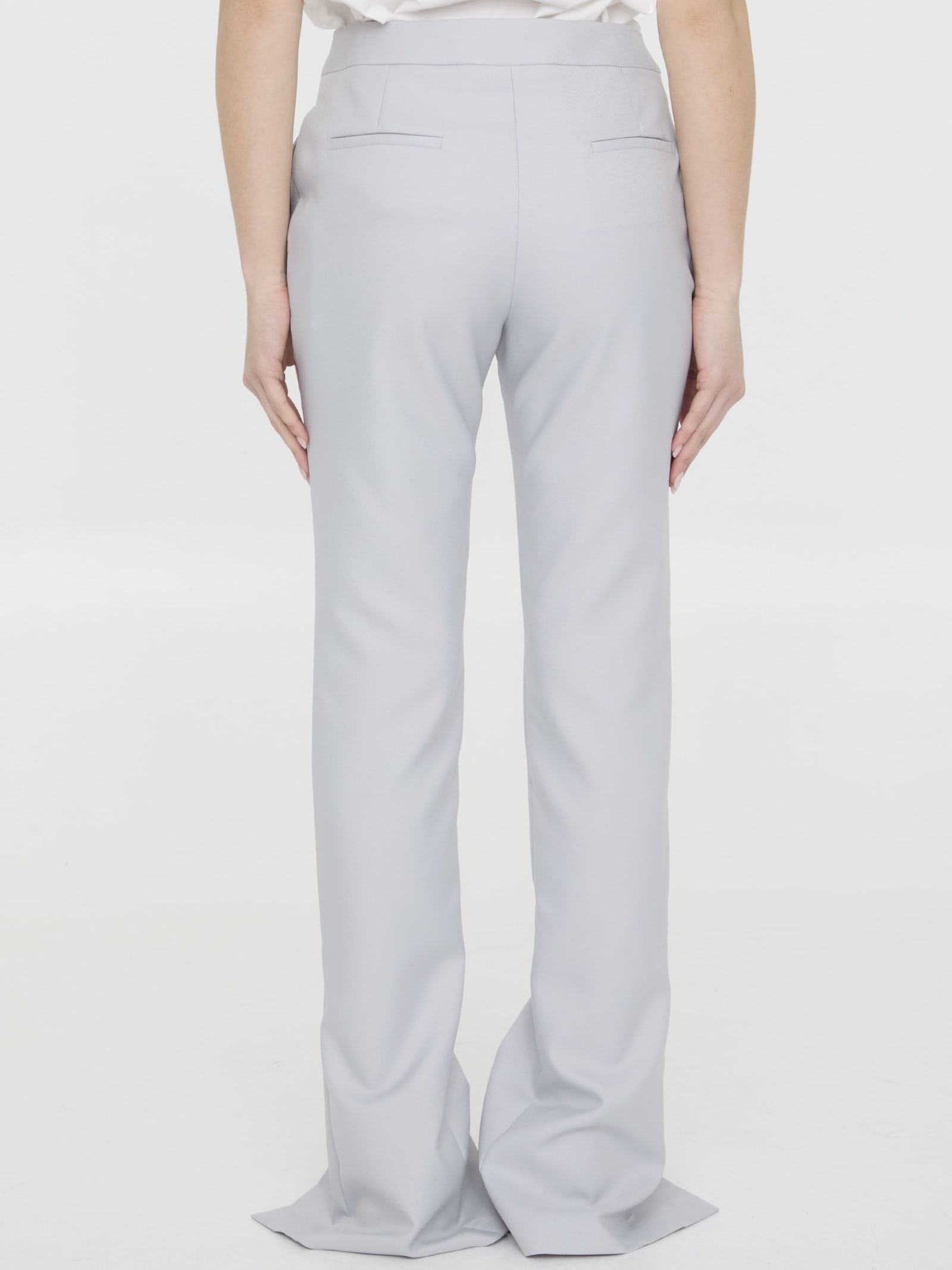 Shop Off-white Corporate Tech Pants In Grey