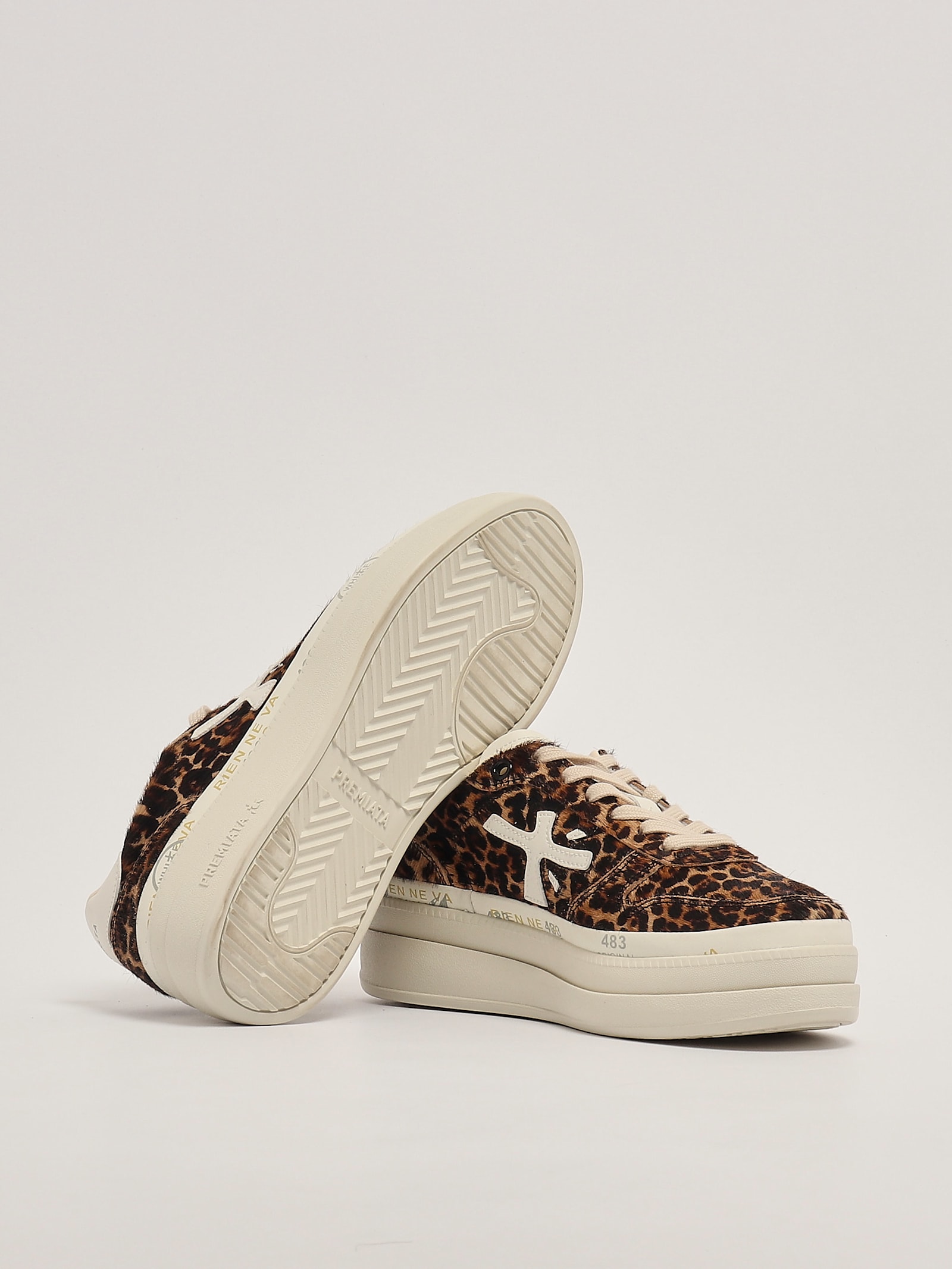 Shop Premiata Micol Sneaker In Leopardato