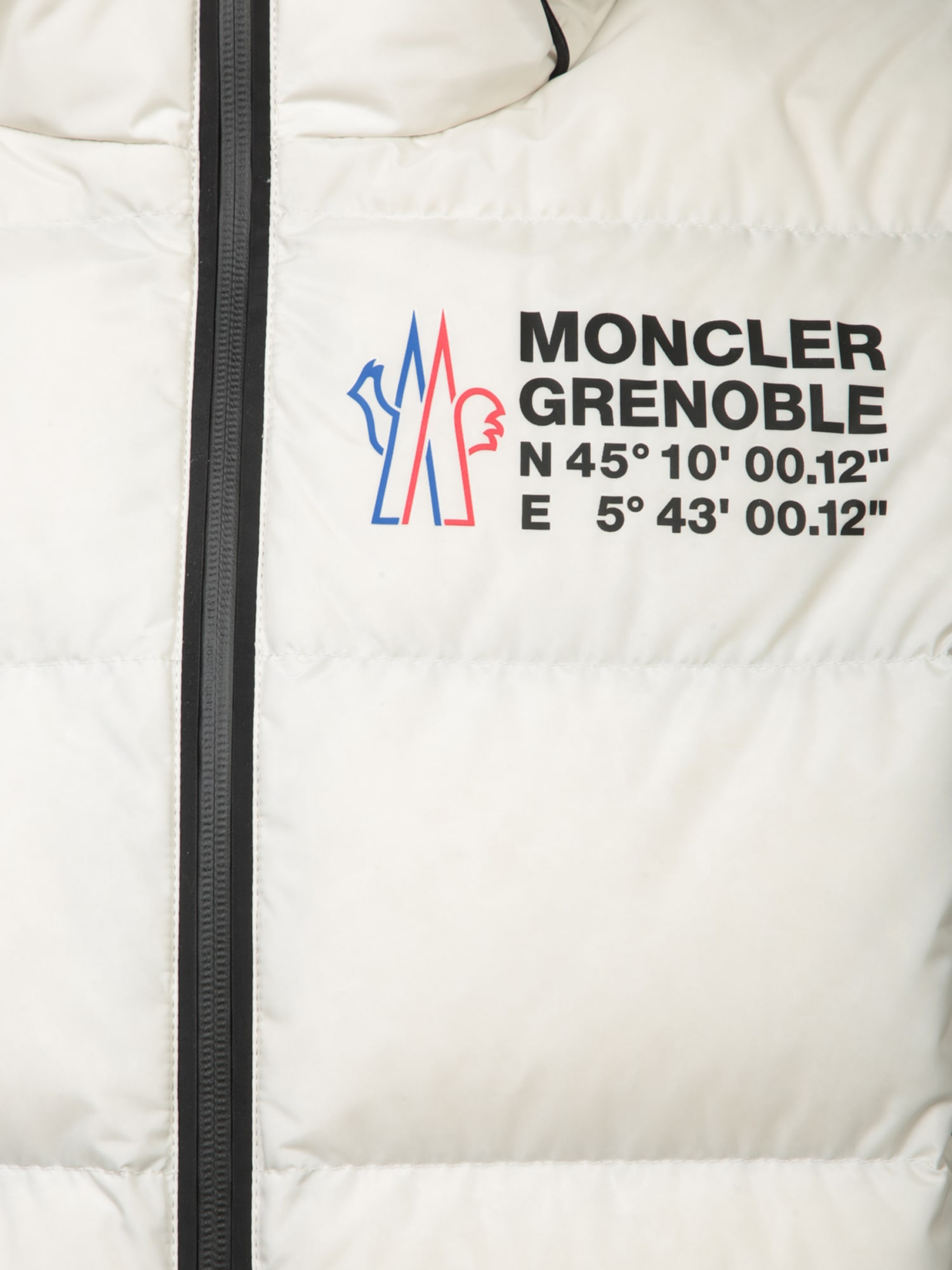 Shop Moncler Isorno White Down Jacket