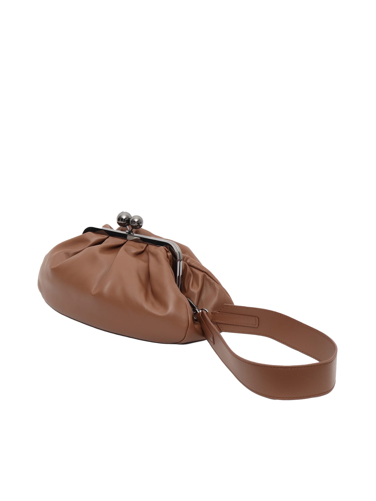 Weekend Max Mara Pasticcino Clutch Bag In Brown