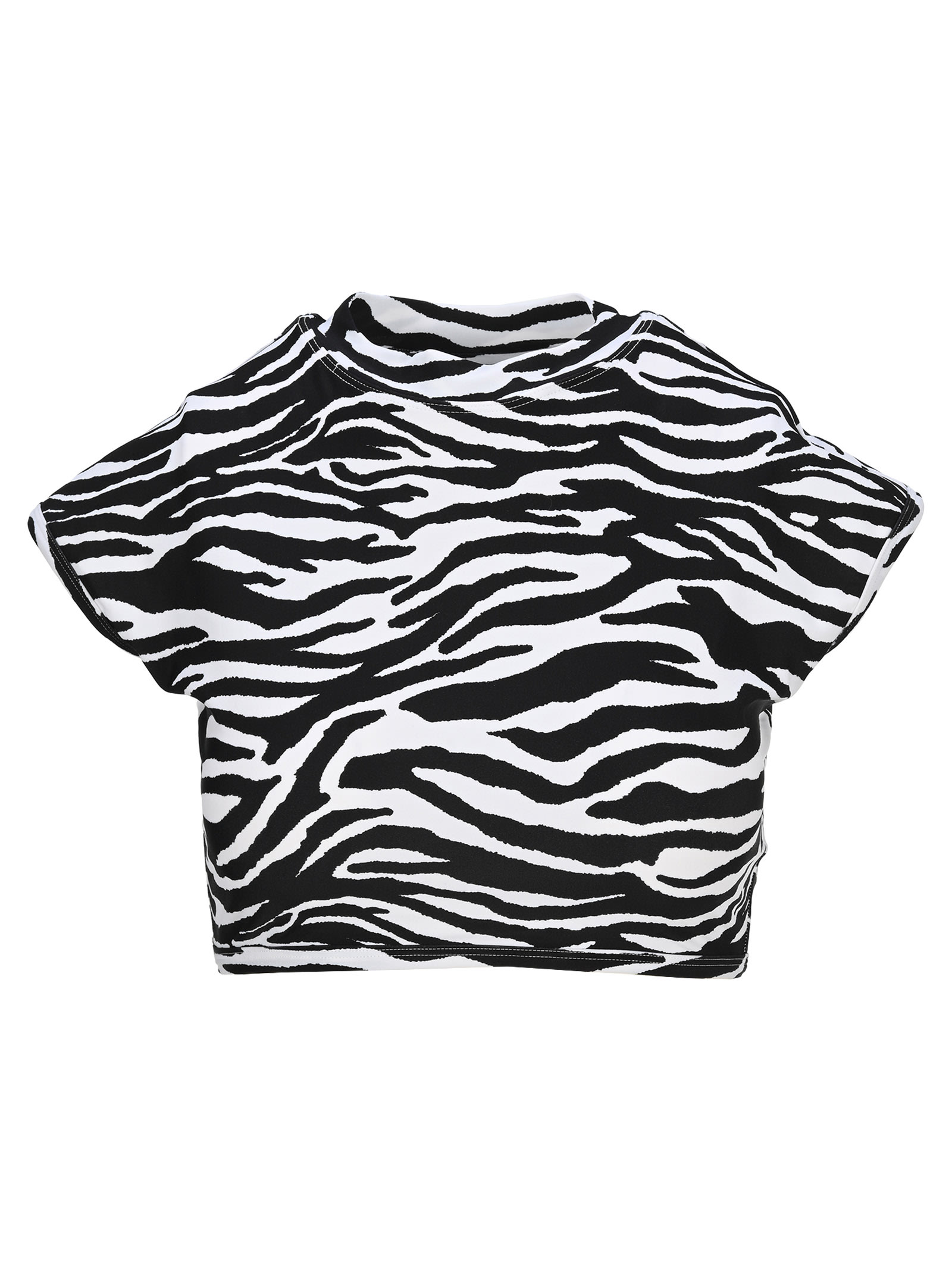 The Attico Attico Zebra Bikini T-top