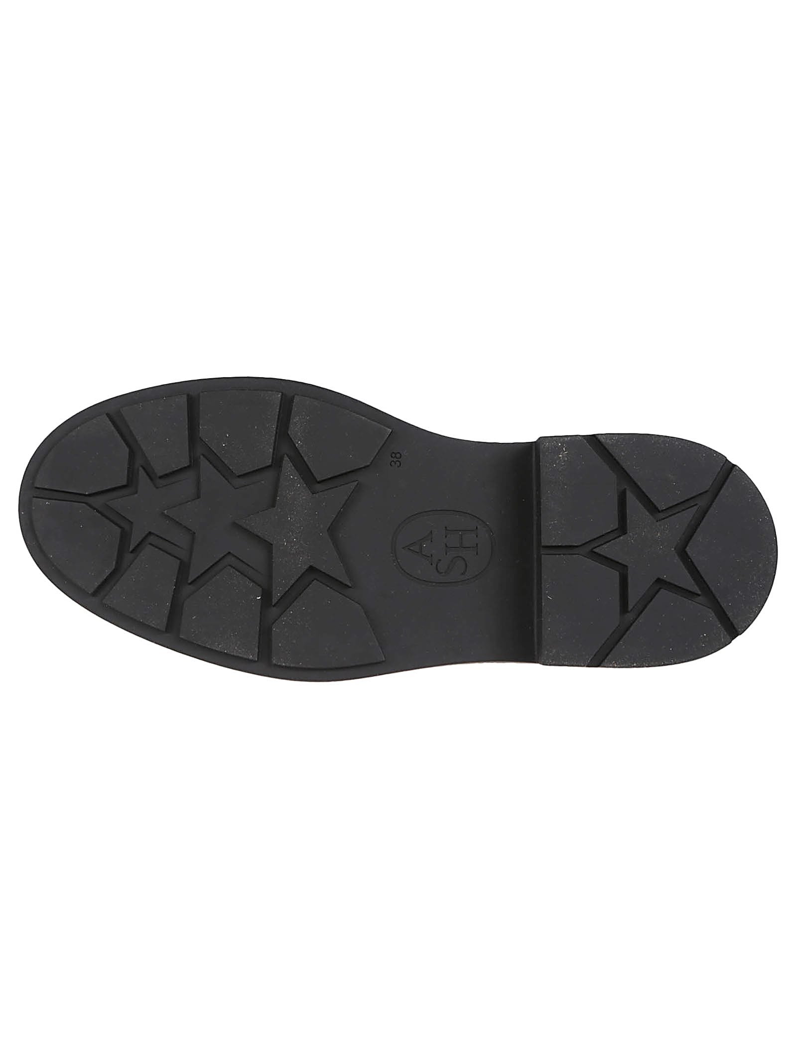 Ash Miracle Loafers In Calf Leather In Black