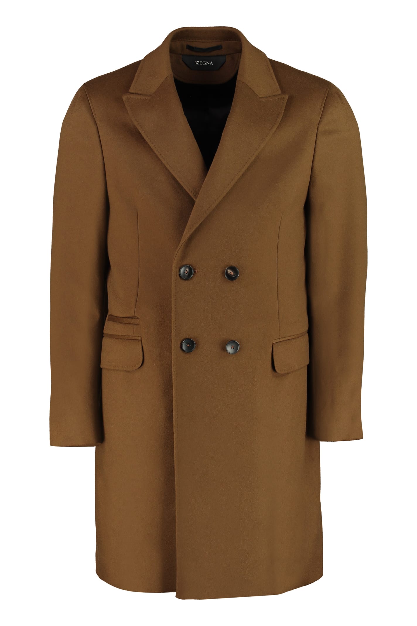 Z Zegna Wool And Cashmere Coat