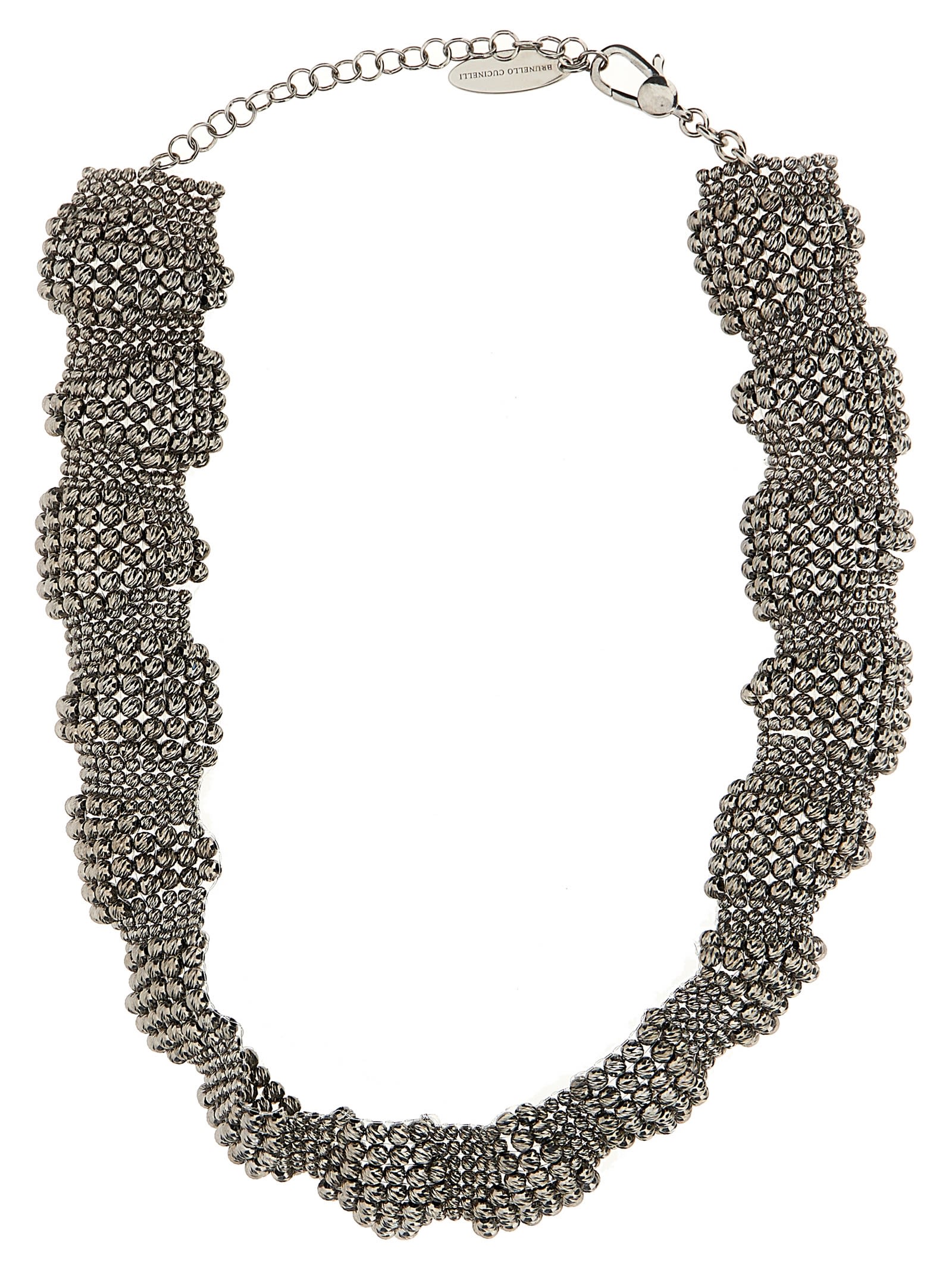 Shop Brunello Cucinelli 925 Sterling Silver Necklace