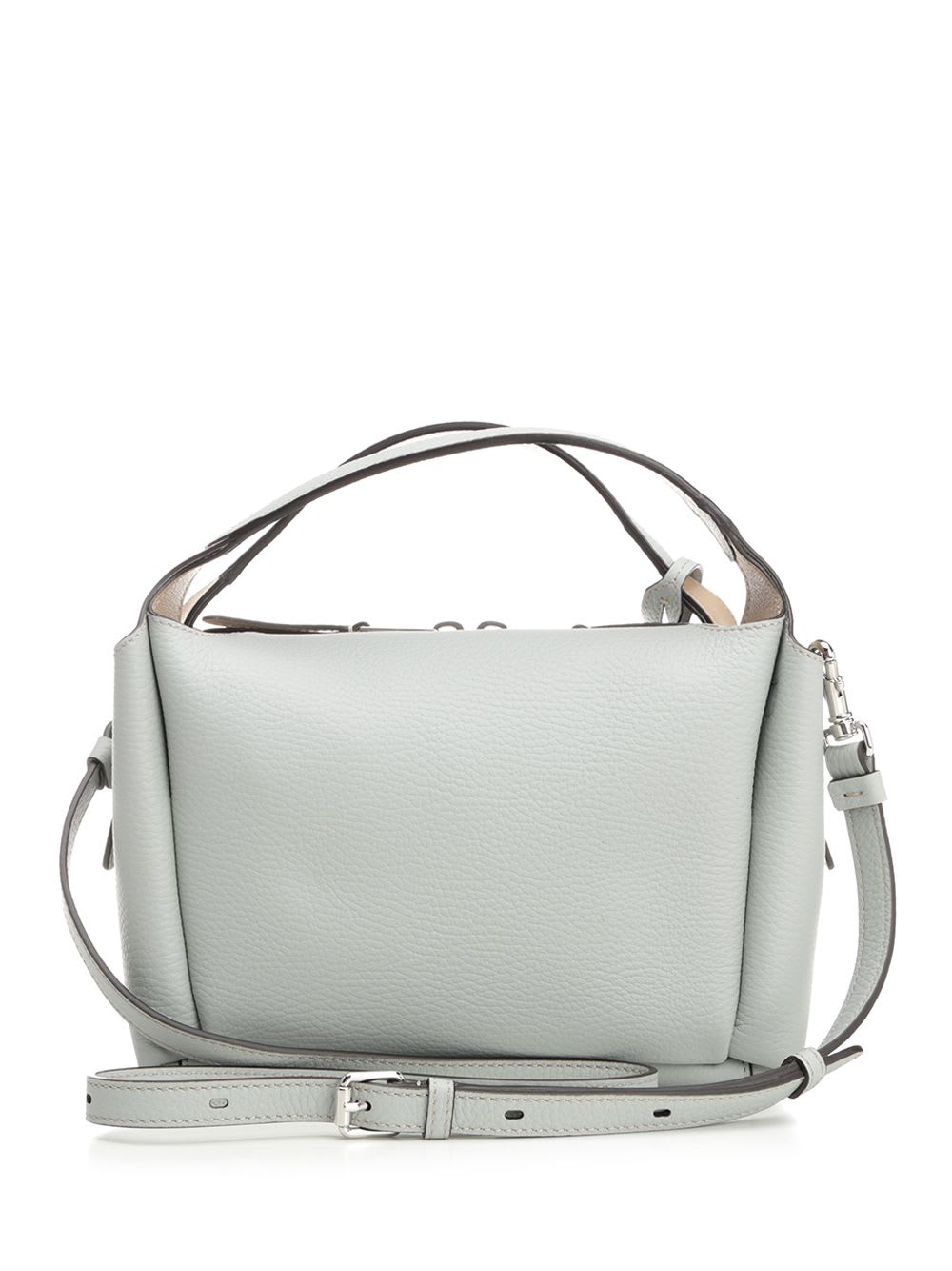 Tod's Mini Trunk Bag In Grey