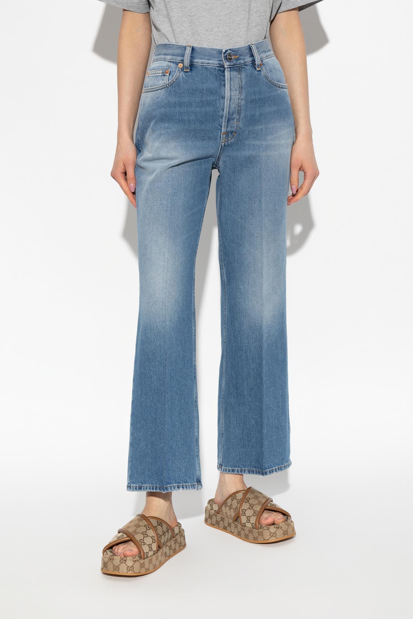 Shop Gucci Jeans In Denim