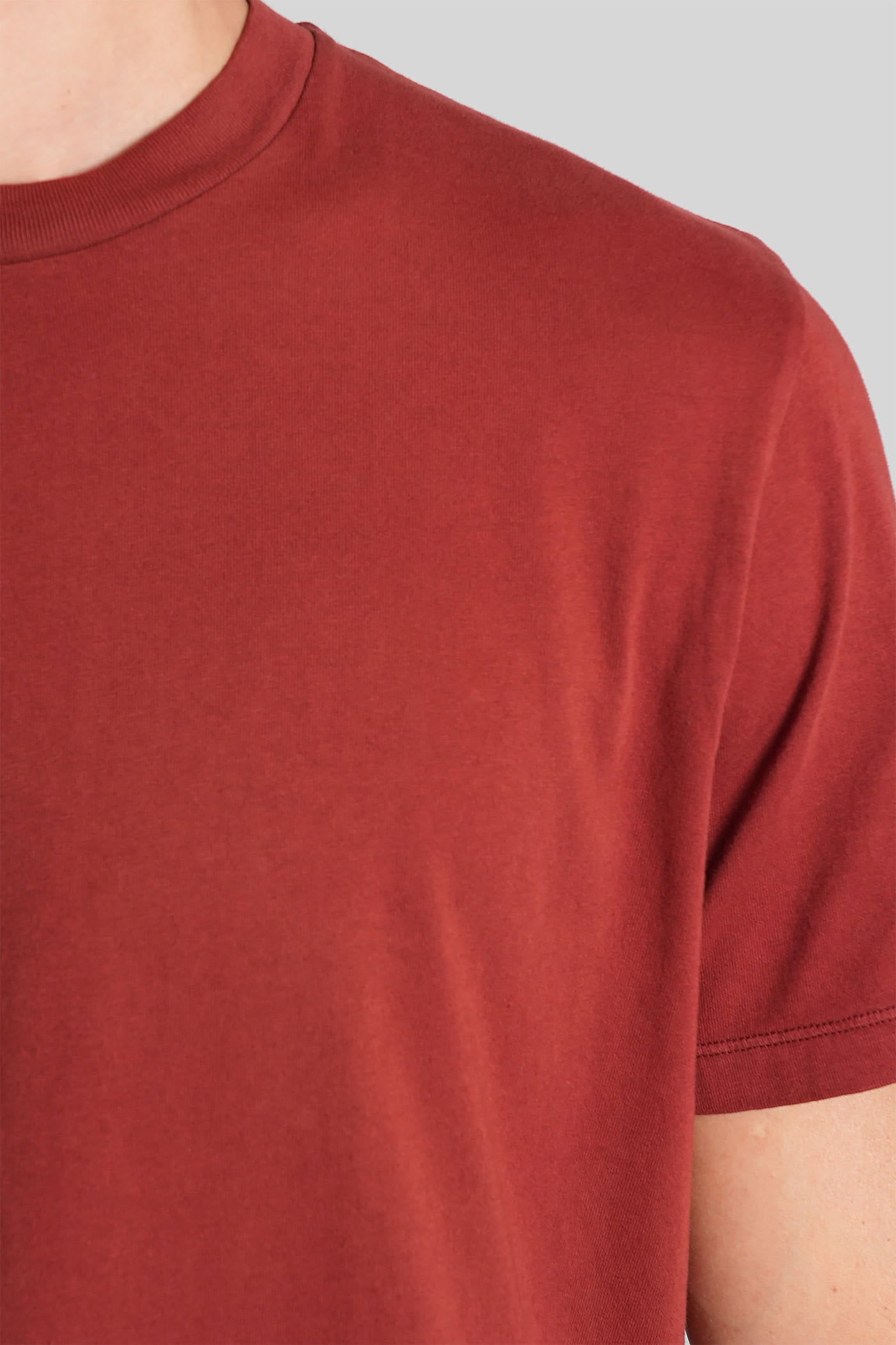 Our Legacy Short Sleeve Crew Neck Basic T-shirt In Red