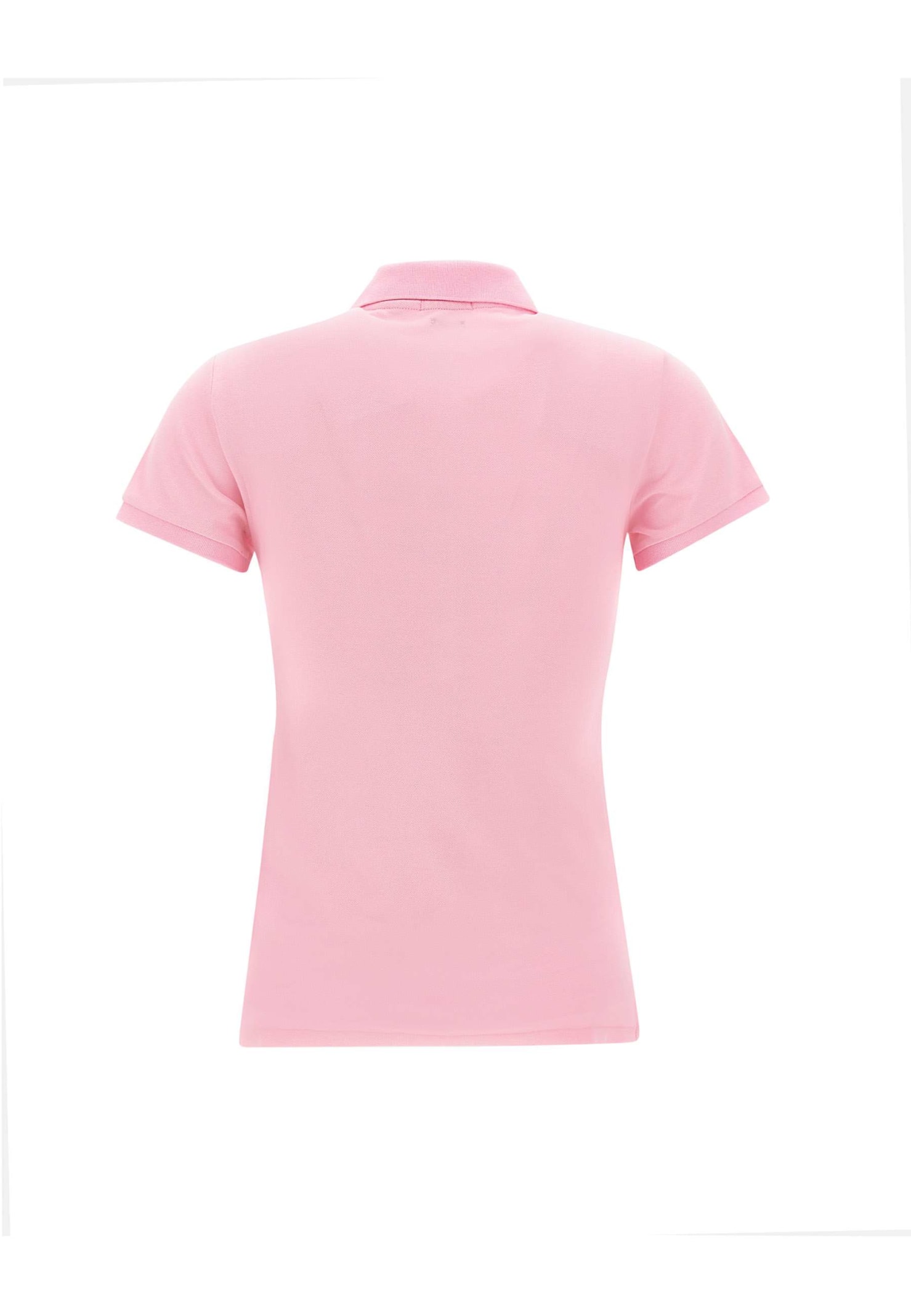 Shop Polo Ralph Lauren Cotton Polo Shirt In Pink