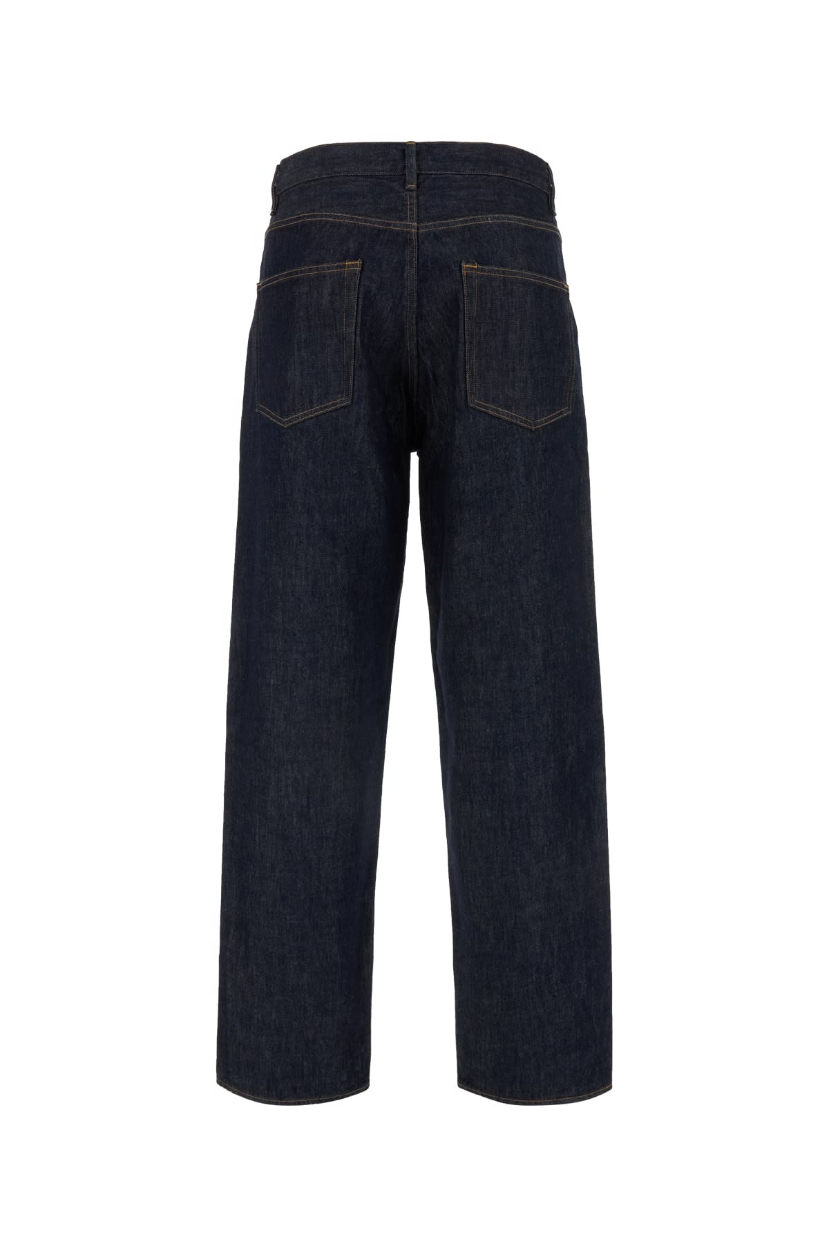 Shop Auralee Jeans In Indigo