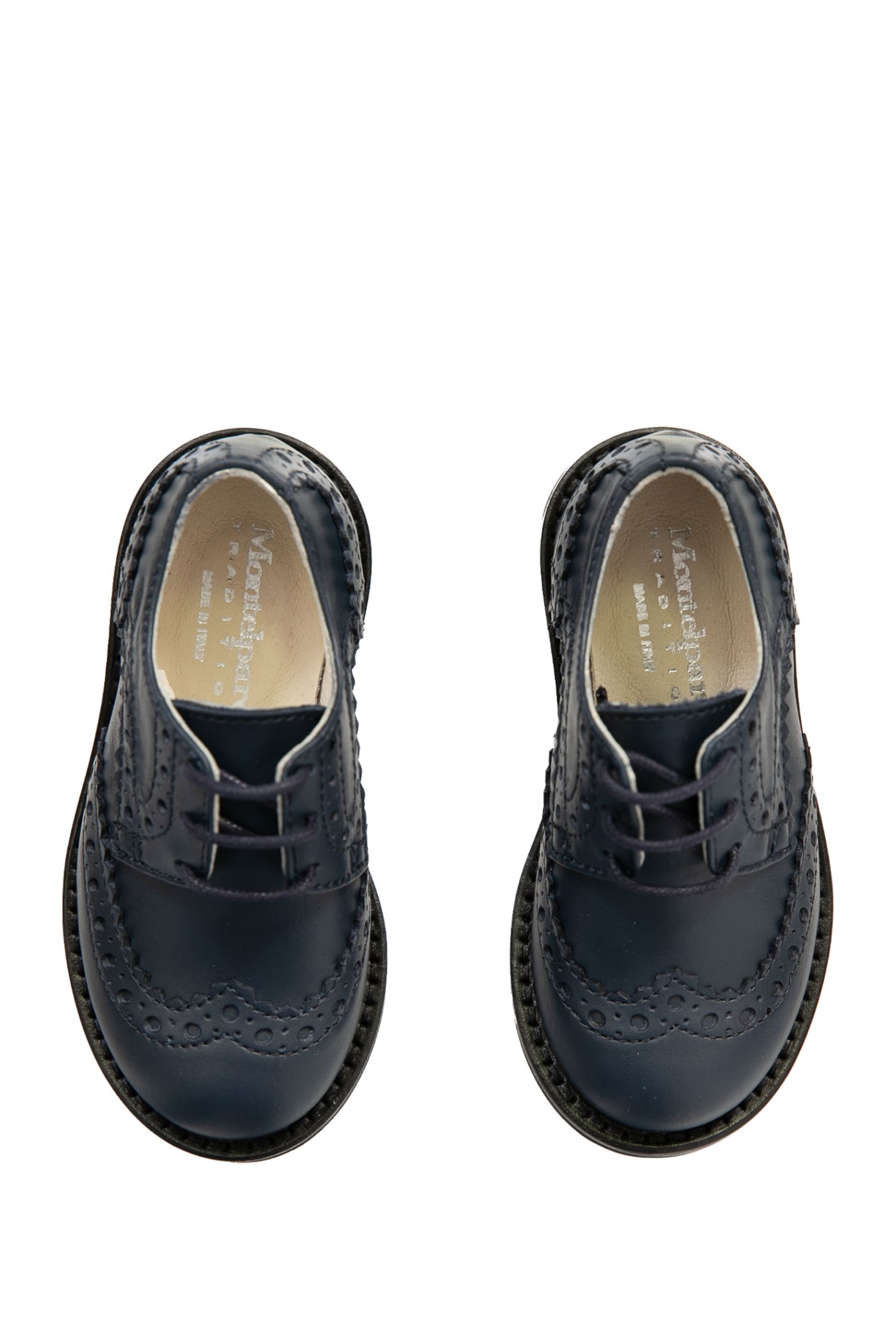 Shop Andrea Montelpare Leather Shoes In Blue