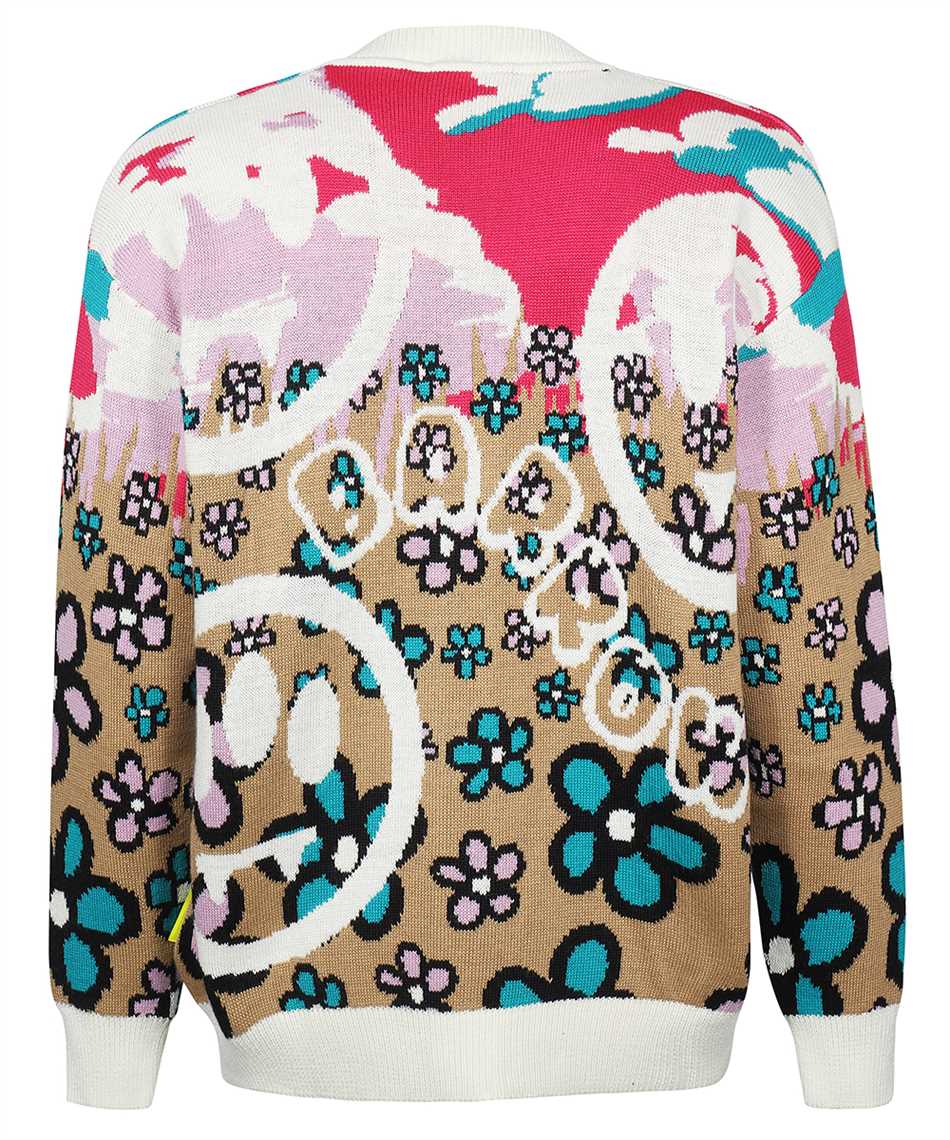 Shop Barrow Knit Cardigan In Multicolor