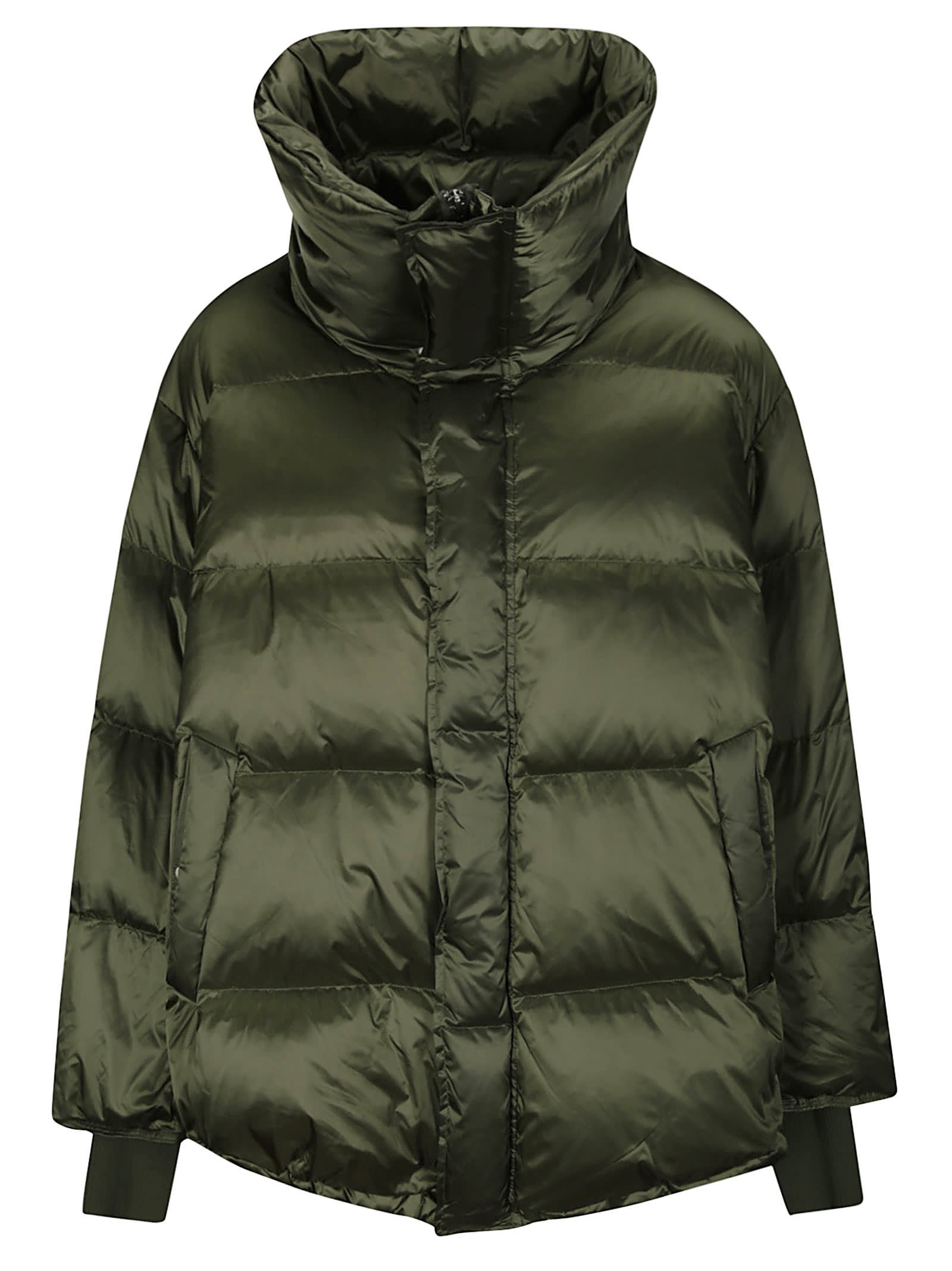 Shop Jnby Down Jacket In Olive