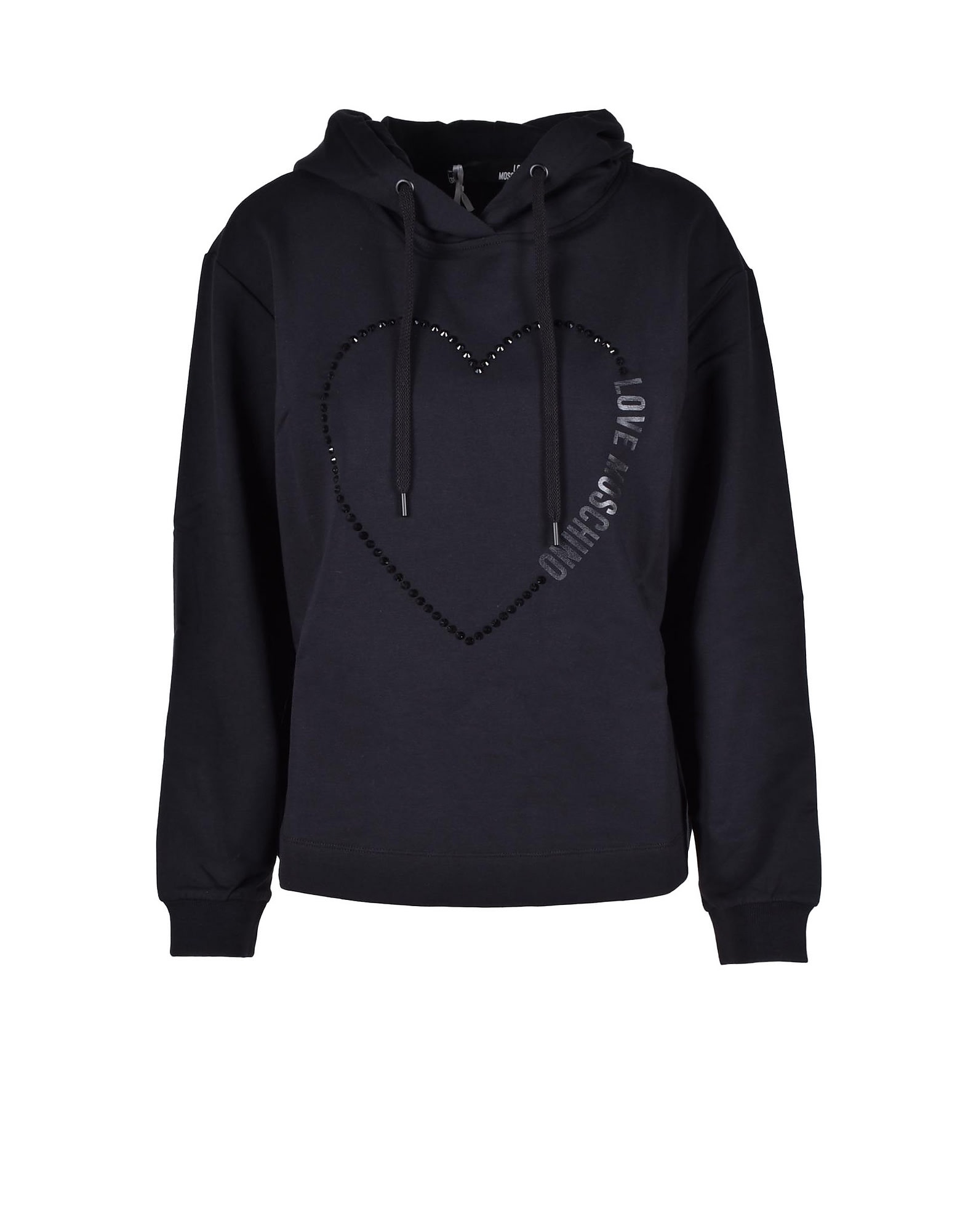 Love Moschino Womens Black Sweatshirt