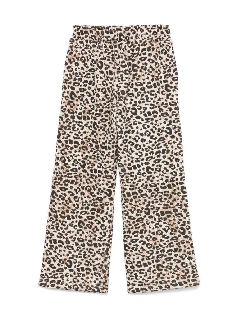 MISS GRANT PANTALONI LEOPARDATI 