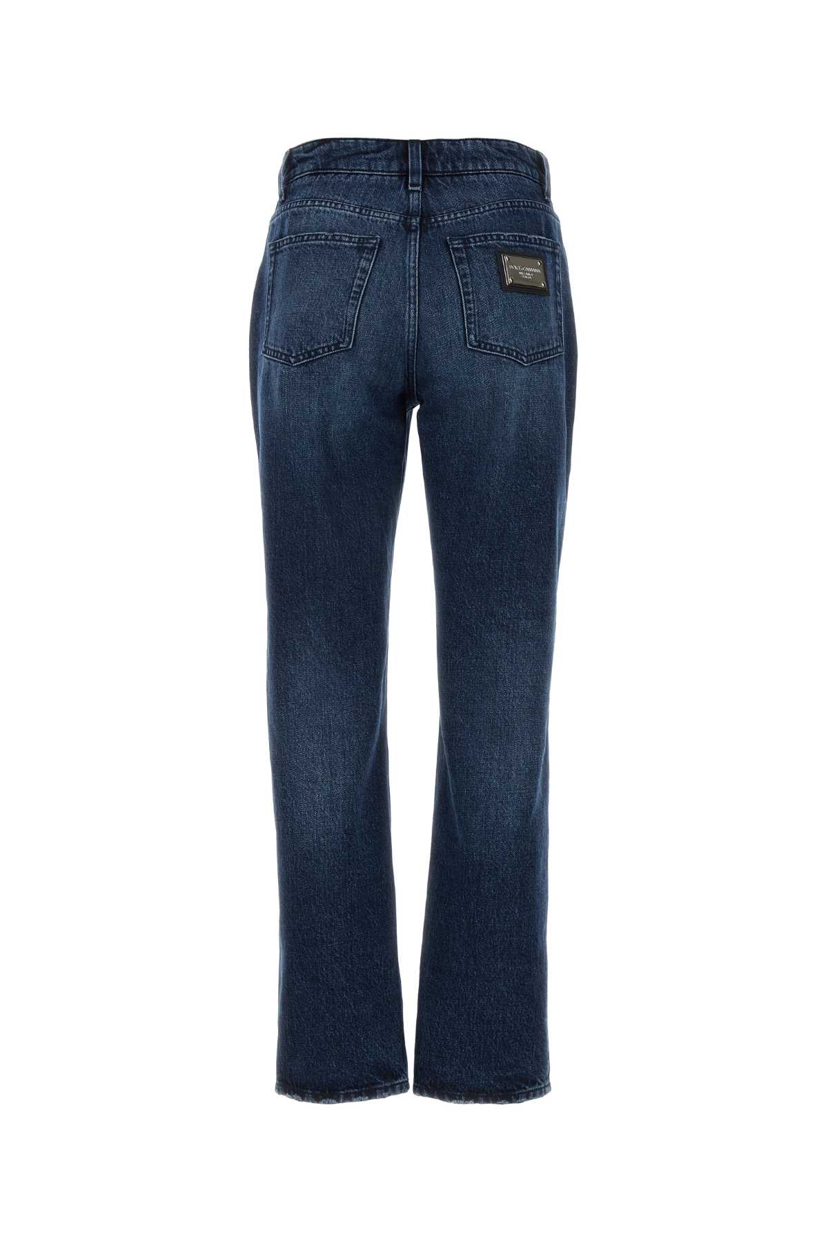 Shop Dolce & Gabbana Denim Jeans In Varianteabbinata
