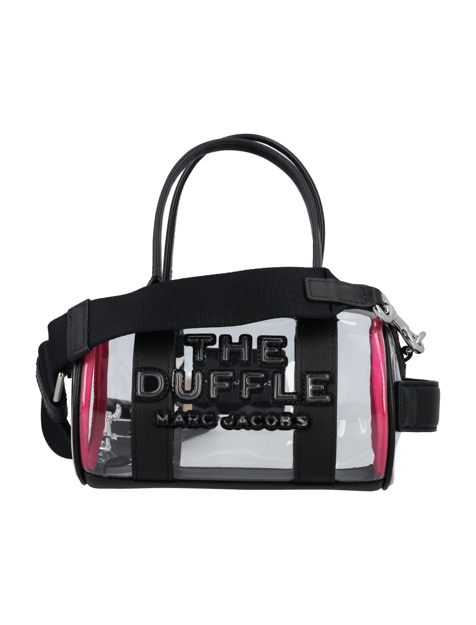 Marc Jacobs The Mini Duffle Clear In Black