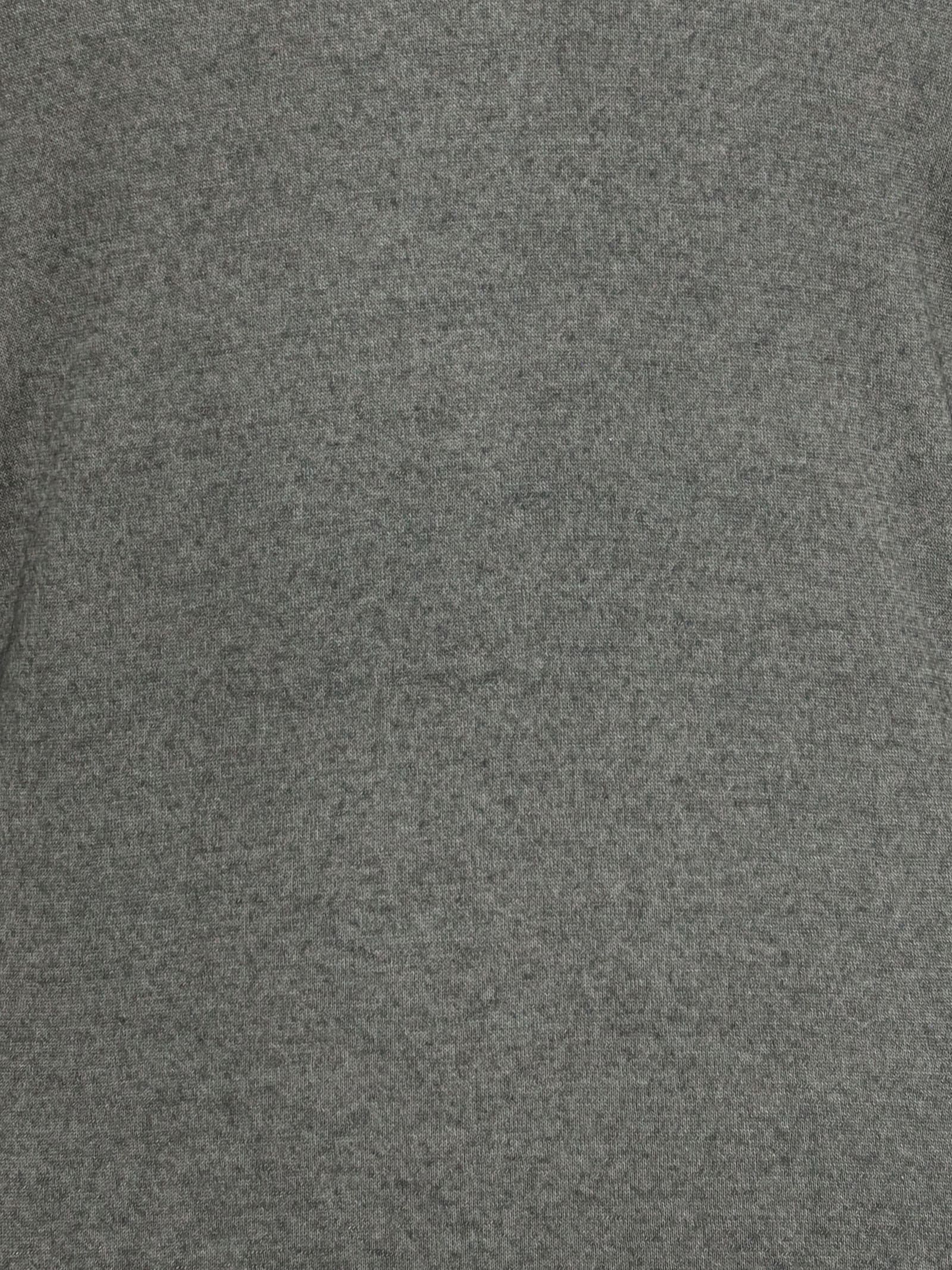 Cruciani V-neck Long-sleeve Sweater In Gray