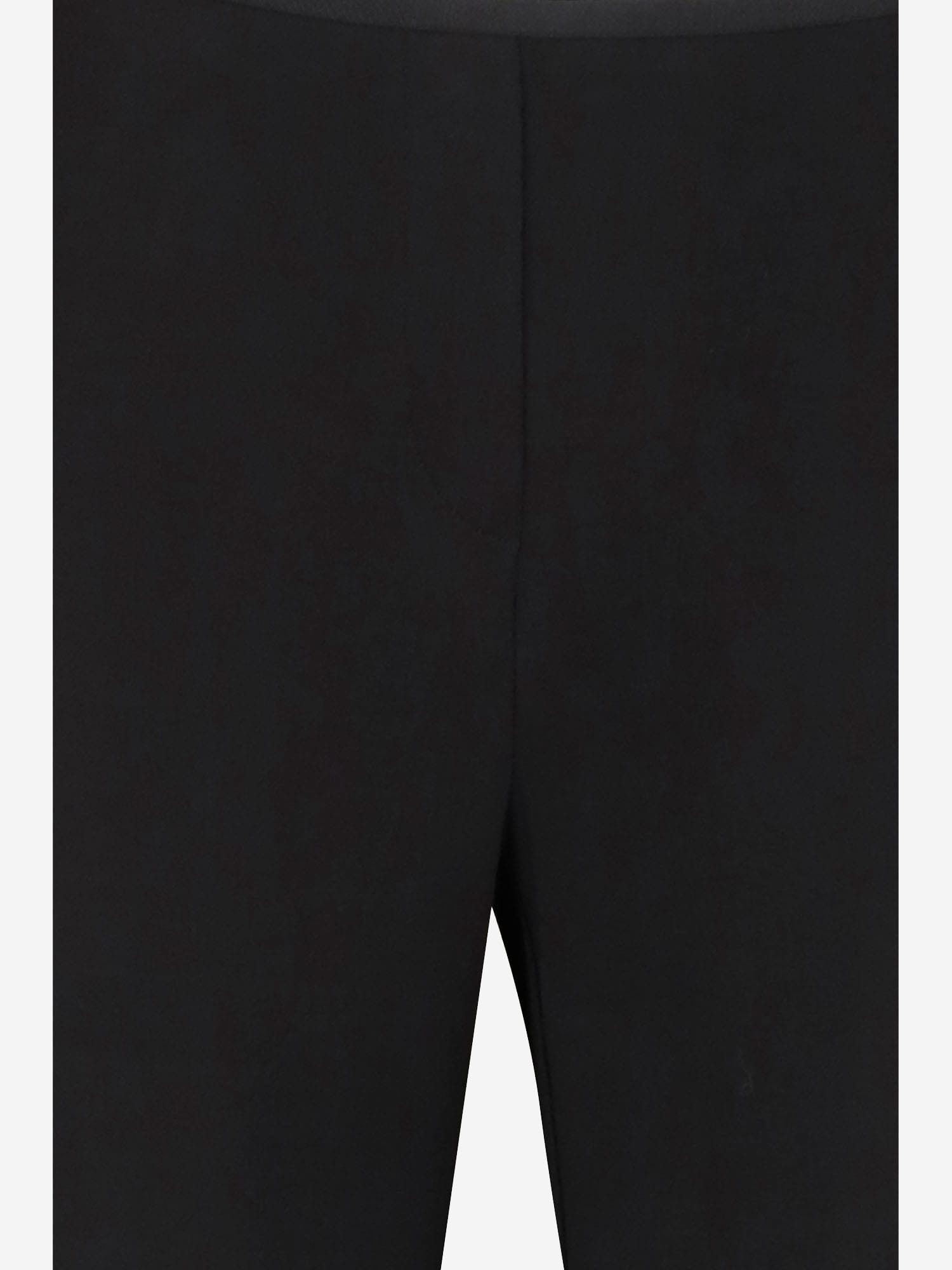 Helmut Lang Fluid Black Viscose Pants In Black