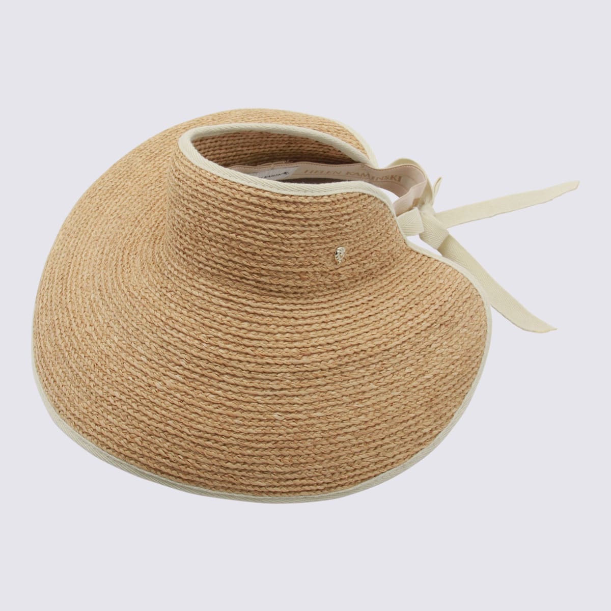 Helen Kaminski Natural Raffia Hat In Brown