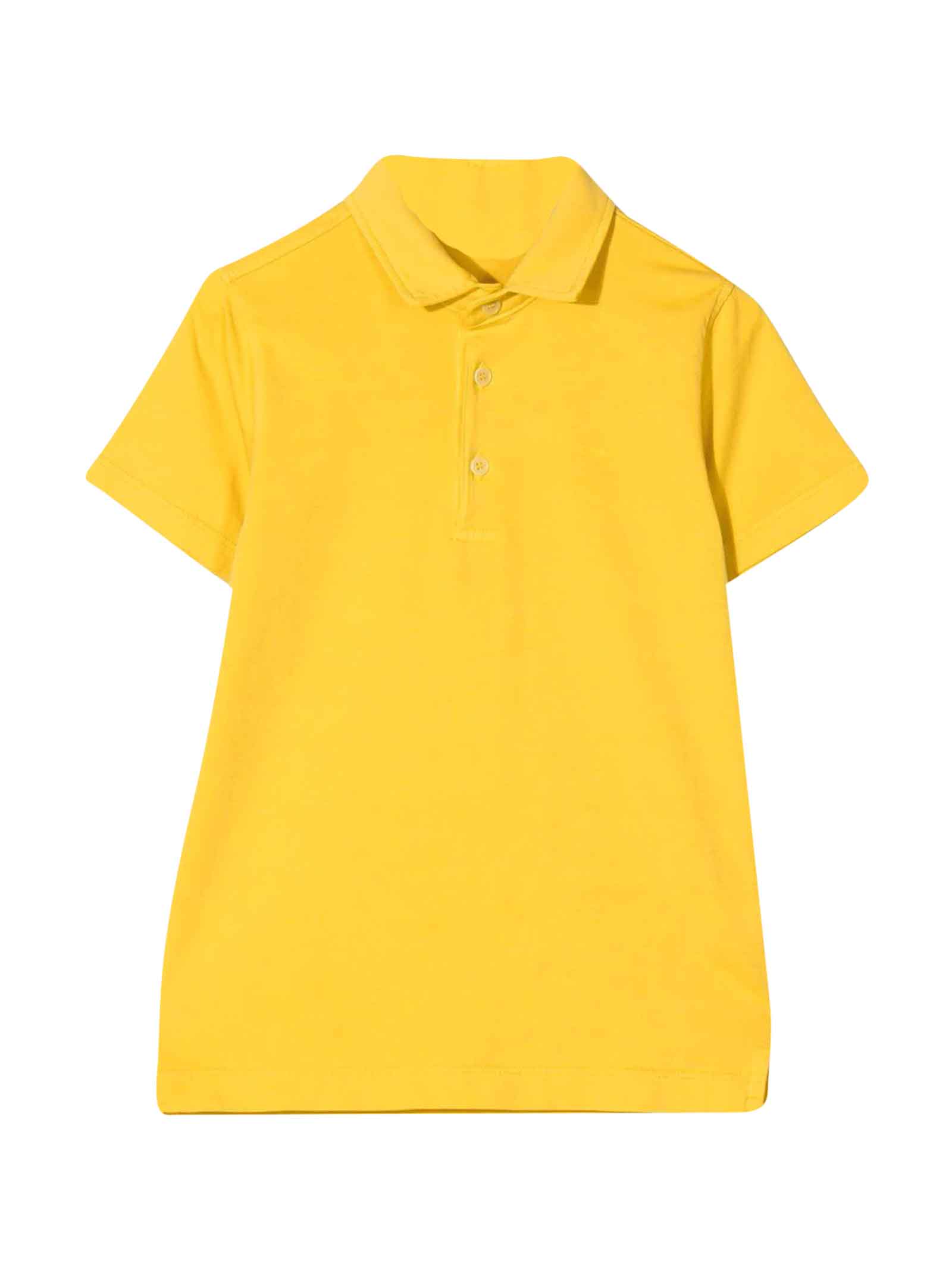 Il Gufo Yellow Boy Polo Shirt