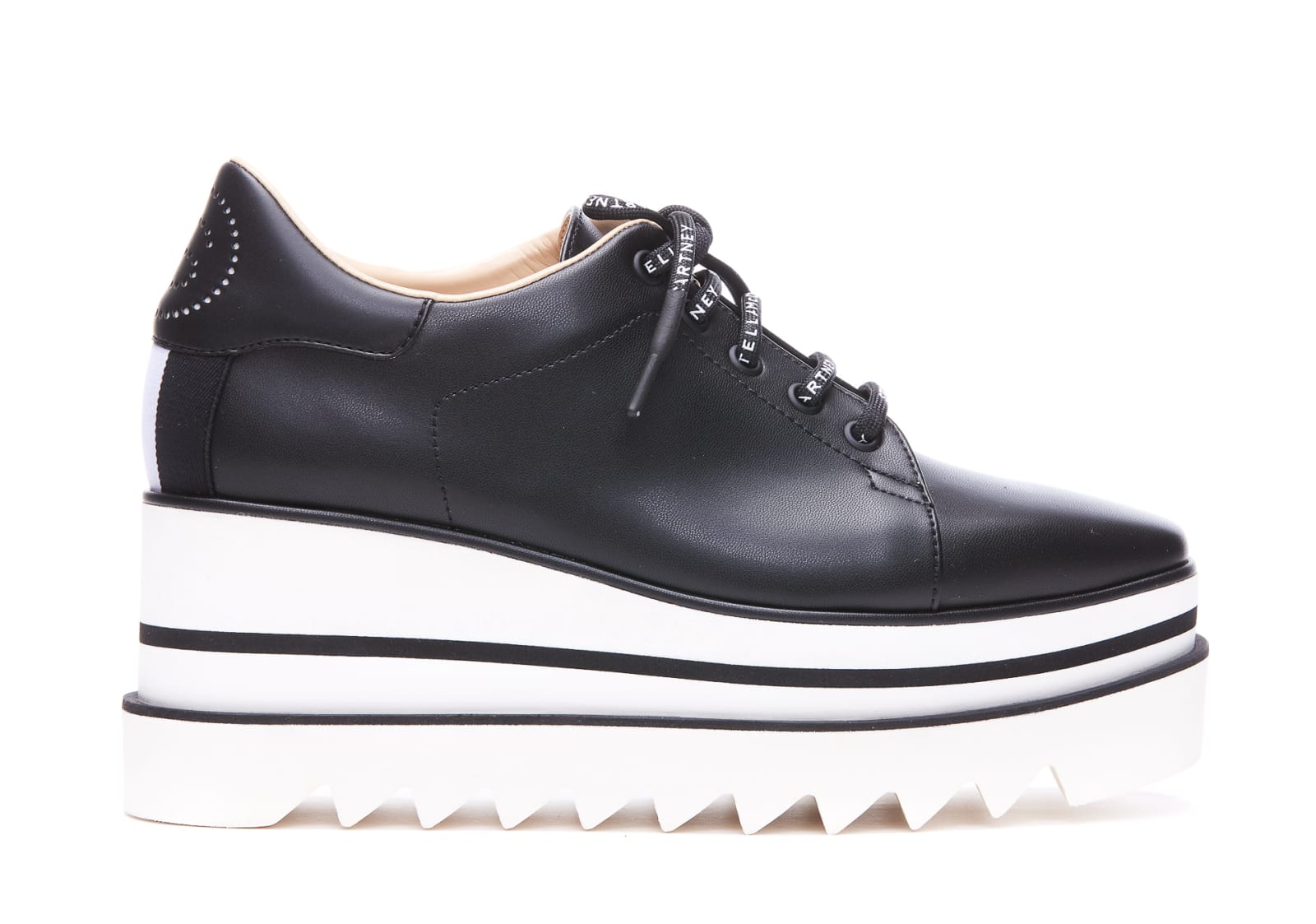 Shop Stella Mccartney Elyse Sneakers In Black