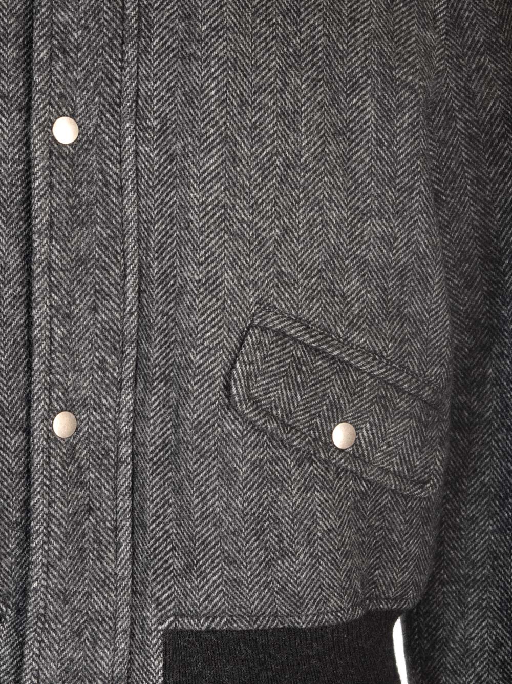 Shop Isabel Marant Peter Wool Jacket In Grey