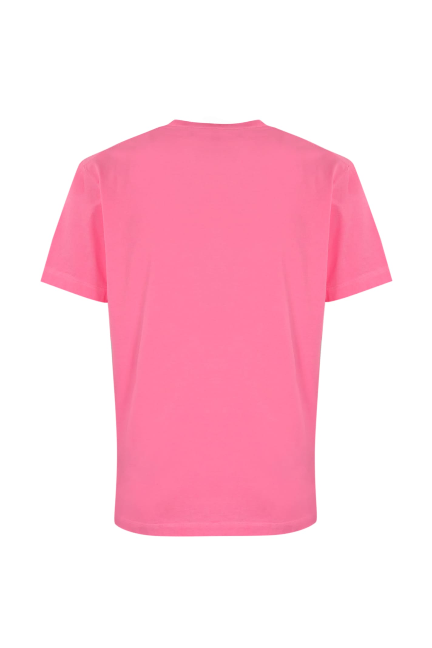 Shop Dsquared2 Icon Cotton T-shirt In Pink
