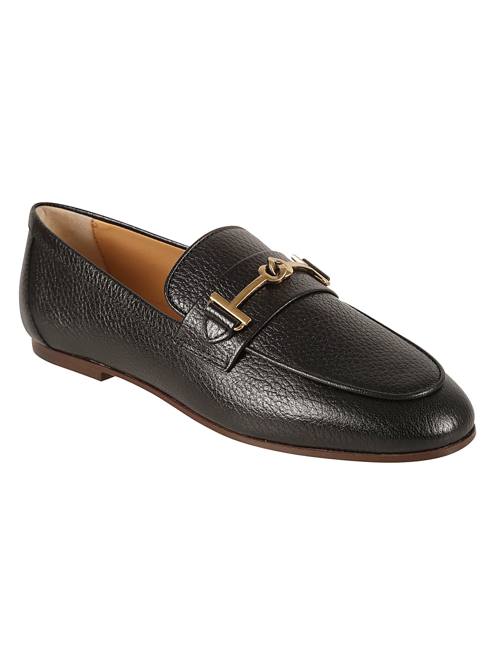 Shop Tod's 79a Loafers In Black
